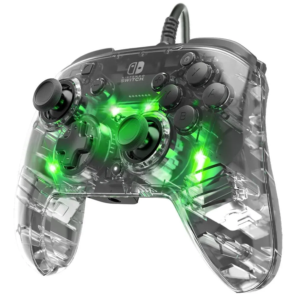 PDP Controller Afterglow Deluxe Cablato Nintendo Switch Essentials, Prismatic - immagine 1