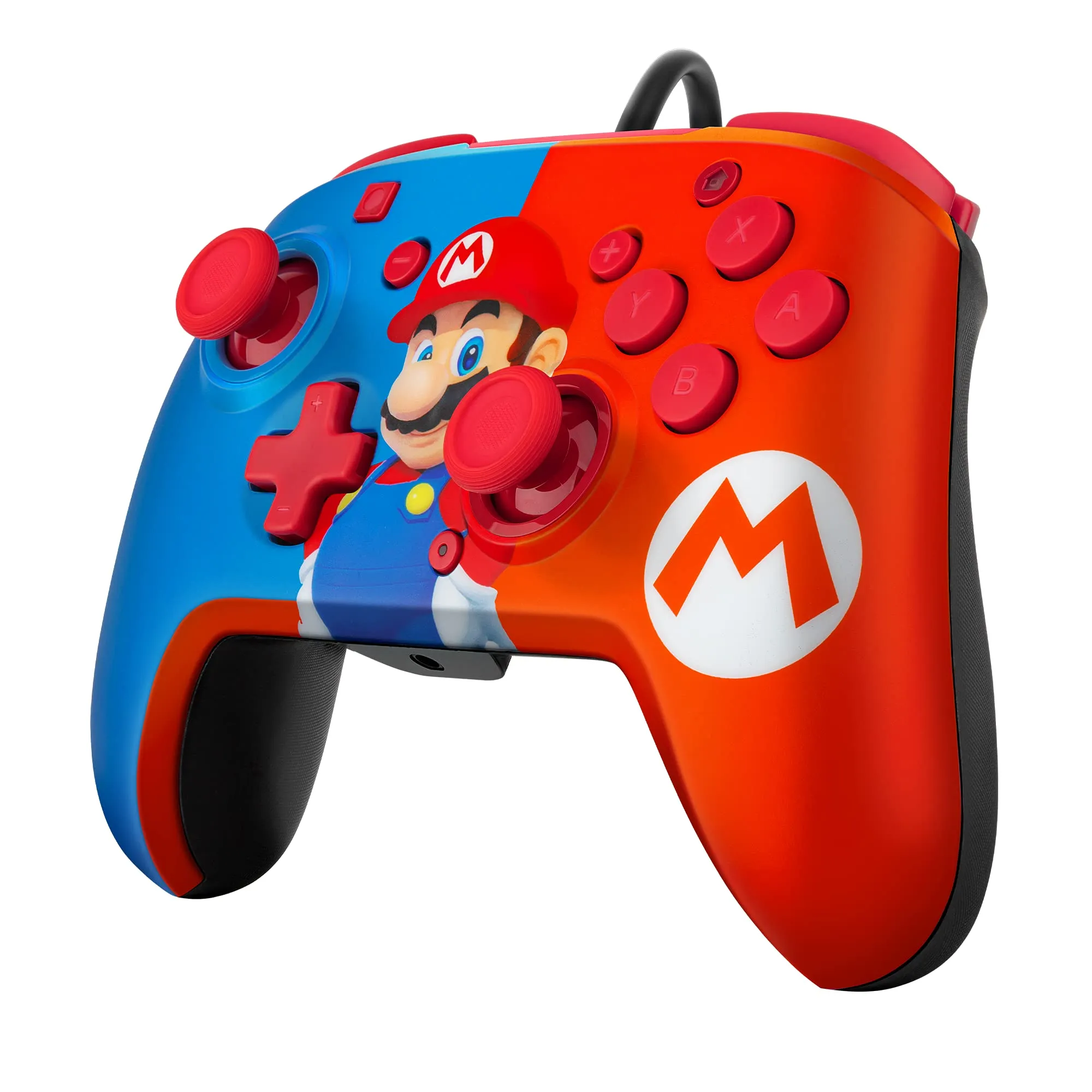 PDP Nintendo Switch Faceoff Deluxe+ Controller Cablato Audio Mario - Nintendo Switch - immagine 10