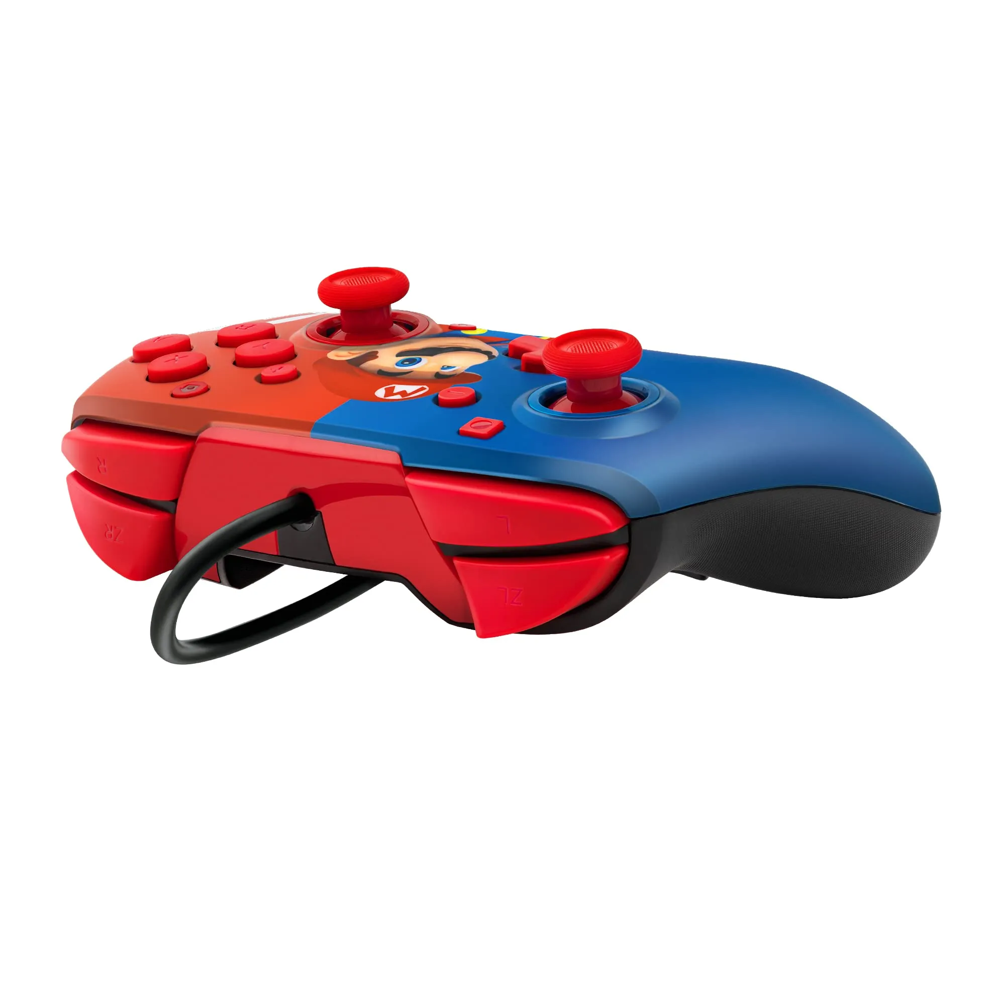 PDP Nintendo Switch Faceoff Deluxe+ Controller Cablato Audio Mario - Nintendo Switch - immagine 13