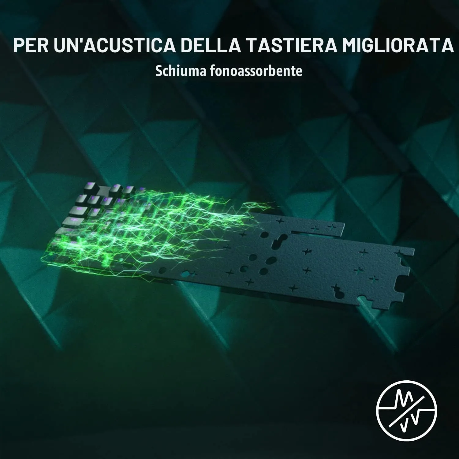 Razer Huntsman V2 Tenkeyless (Interruttore Viola) - Tastiera da Gioco Ottica (Interruttori Ottici a Scatto, Copri Tasti Doubleshot PBT, Poggiapolsi Ergonomico) Layout USA | Nero - immagine 4