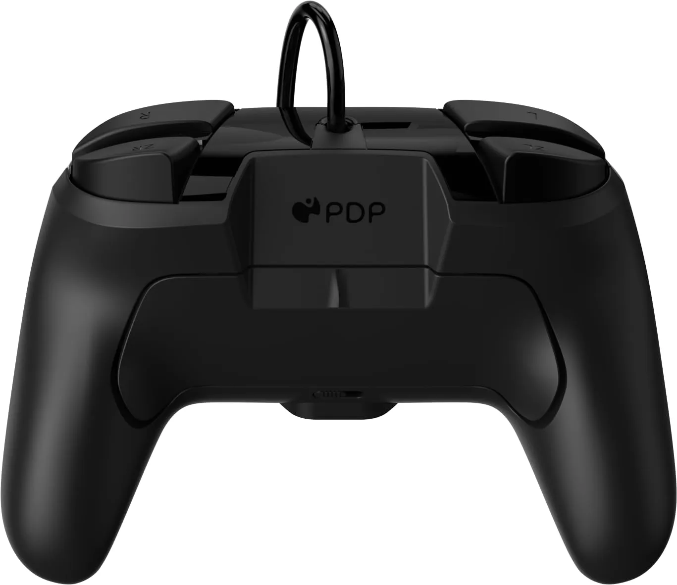 PDP Controller Gaming Faceoff Deluxe+ Wired Switch Pro - Bianco e nero - Licenza ufficiale Nintendo - Pulsanti e levette personalizzabili - Controller ergonomici - immagine 6