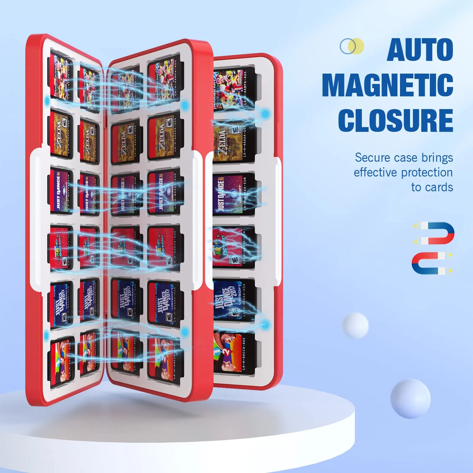 MoKo Porta Schede, Custodia Porta Cartucce di Gioco - immagine 3