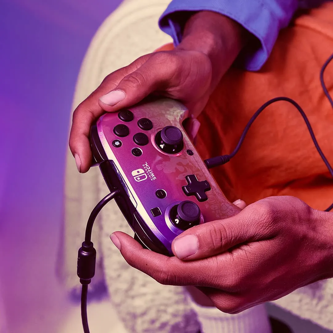 PDP Switch Rematch cablato controller STAR SPECTRUM licenza ufficiale by Nintendo - Customizable buttons, sticks, triggers, and paddles - Ergonomic Controllers - immagine 7