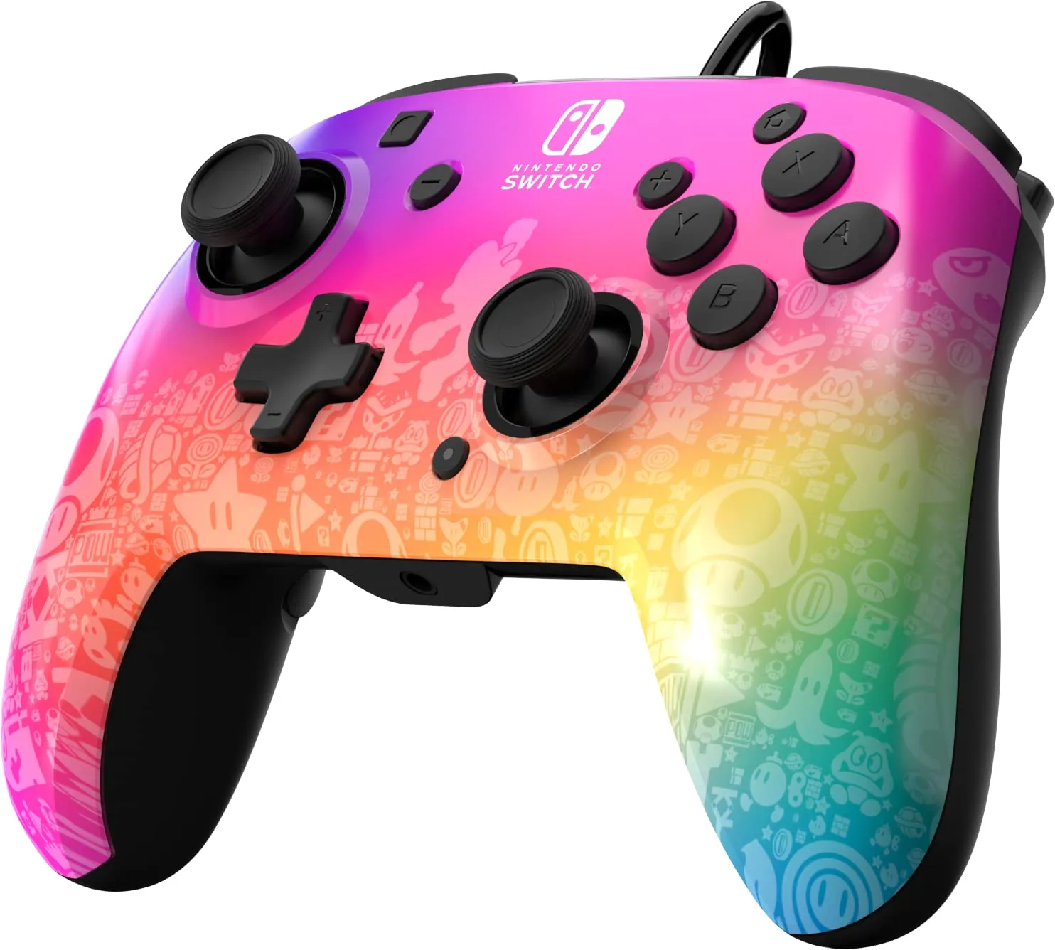 PDP Switch Rematch cablato controller STAR SPECTRUM licenza ufficiale by Nintendo - Customizable buttons, sticks, triggers, and paddles - Ergonomic Controllers - immagine 8