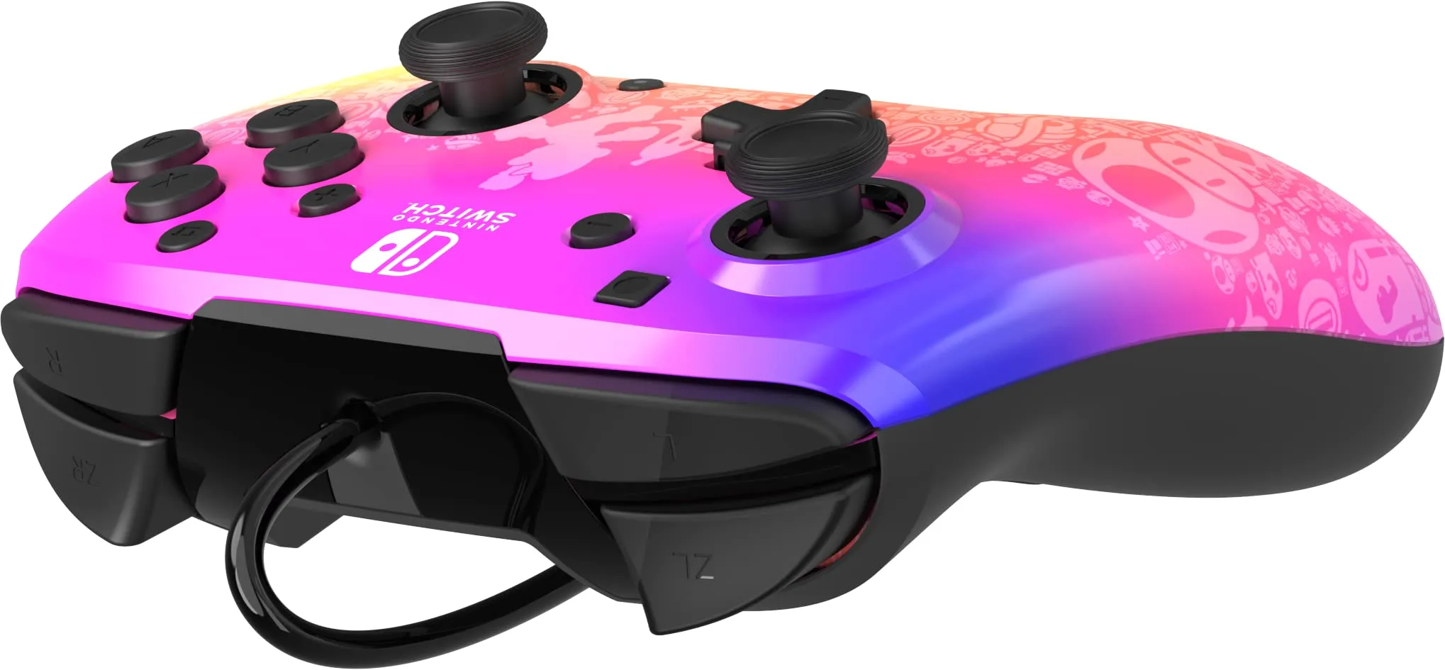 PDP Switch Rematch cablato controller STAR SPECTRUM licenza ufficiale by Nintendo - Customizable buttons, sticks, triggers, and paddles - Ergonomic Controllers - immagine 10