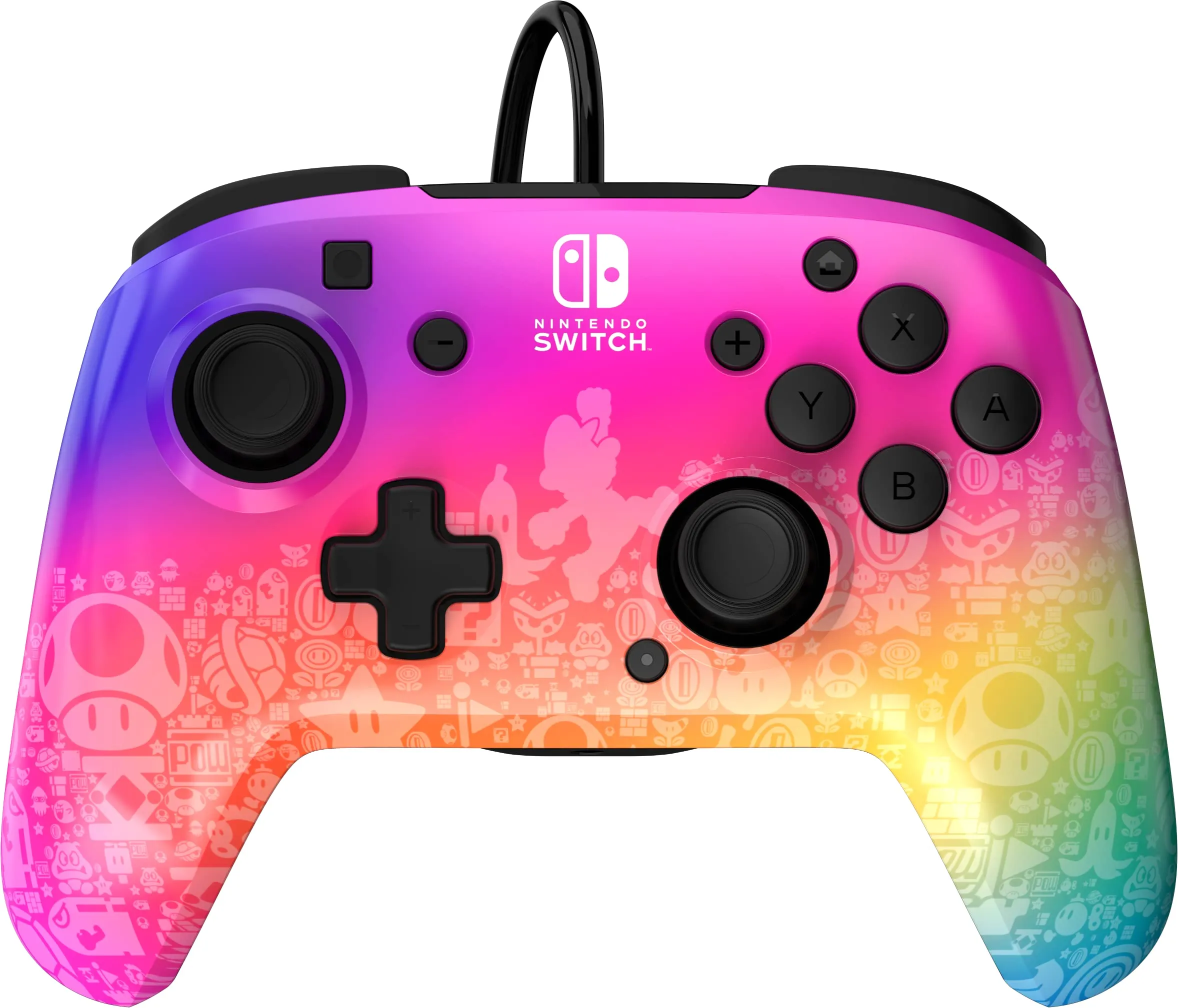 PDP Switch Rematch cablato controller STAR SPECTRUM licenza ufficiale by Nintendo - Customizable buttons, sticks, triggers, and paddles - Ergonomic Controllers - immagine 12