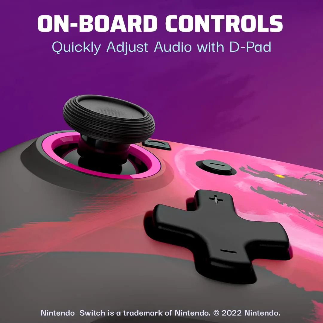 PDP Nintendo Switch Controller with 3.5mm Audio Jack - Compatible with Nintendo Switch/Lite/OLED - REMATCH by PDP - Calamity Ganon - immagine 4