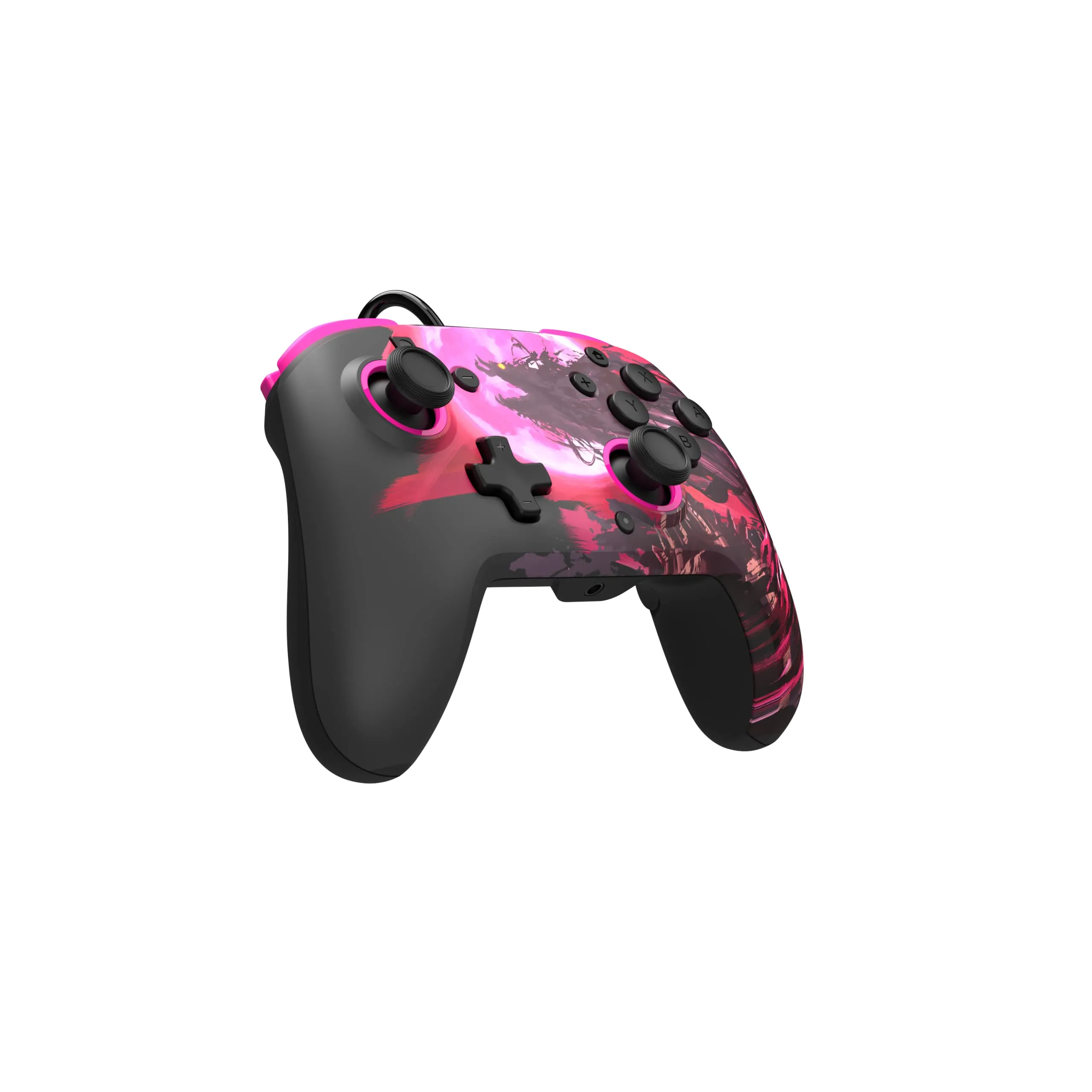 PDP Nintendo Switch Controller with 3.5mm Audio Jack - Compatible with Nintendo Switch/Lite/OLED - REMATCH by PDP - Calamity Ganon - immagine 9
