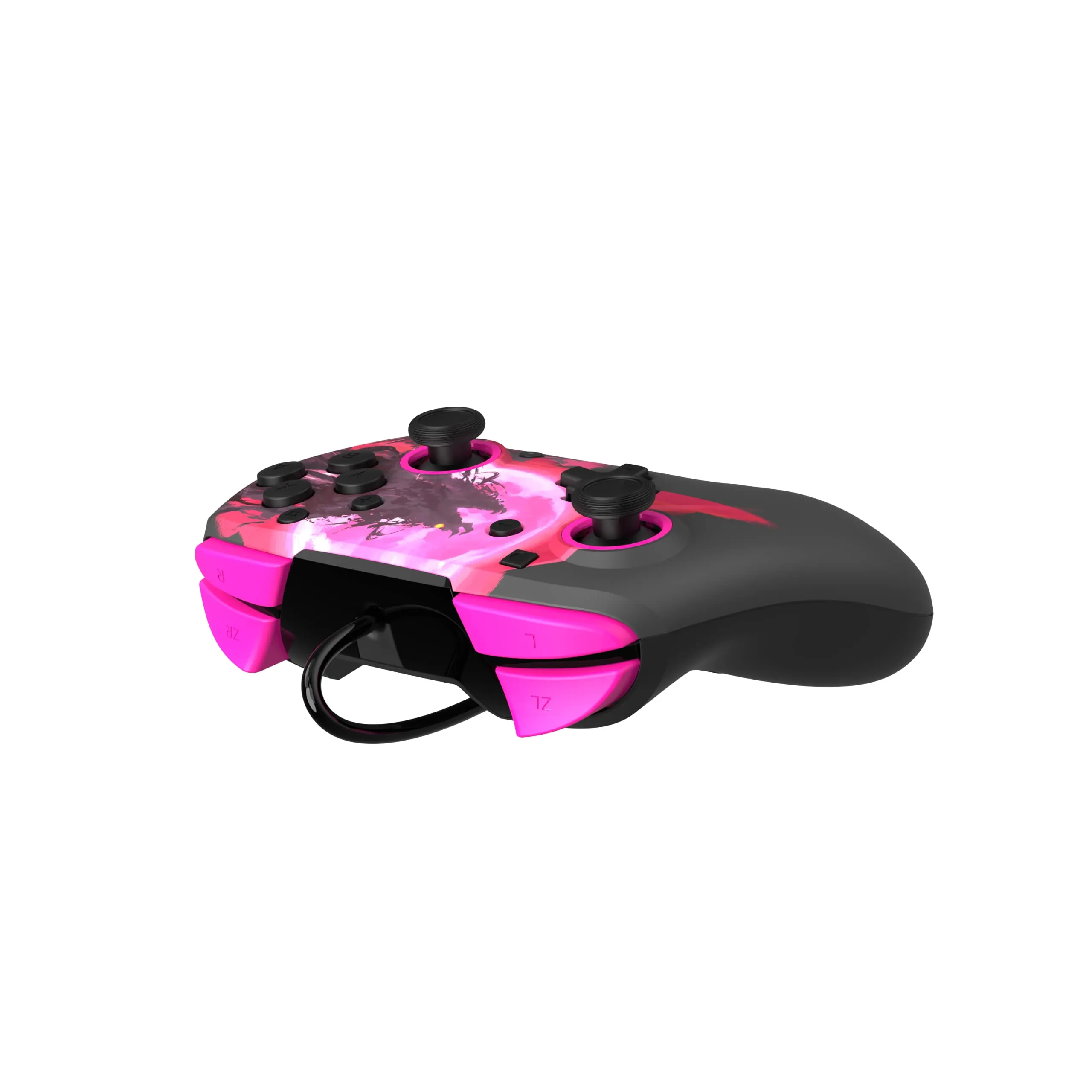 PDP Nintendo Switch Controller with 3.5mm Audio Jack - Compatible with Nintendo Switch/Lite/OLED - REMATCH by PDP - Calamity Ganon - immagine 10