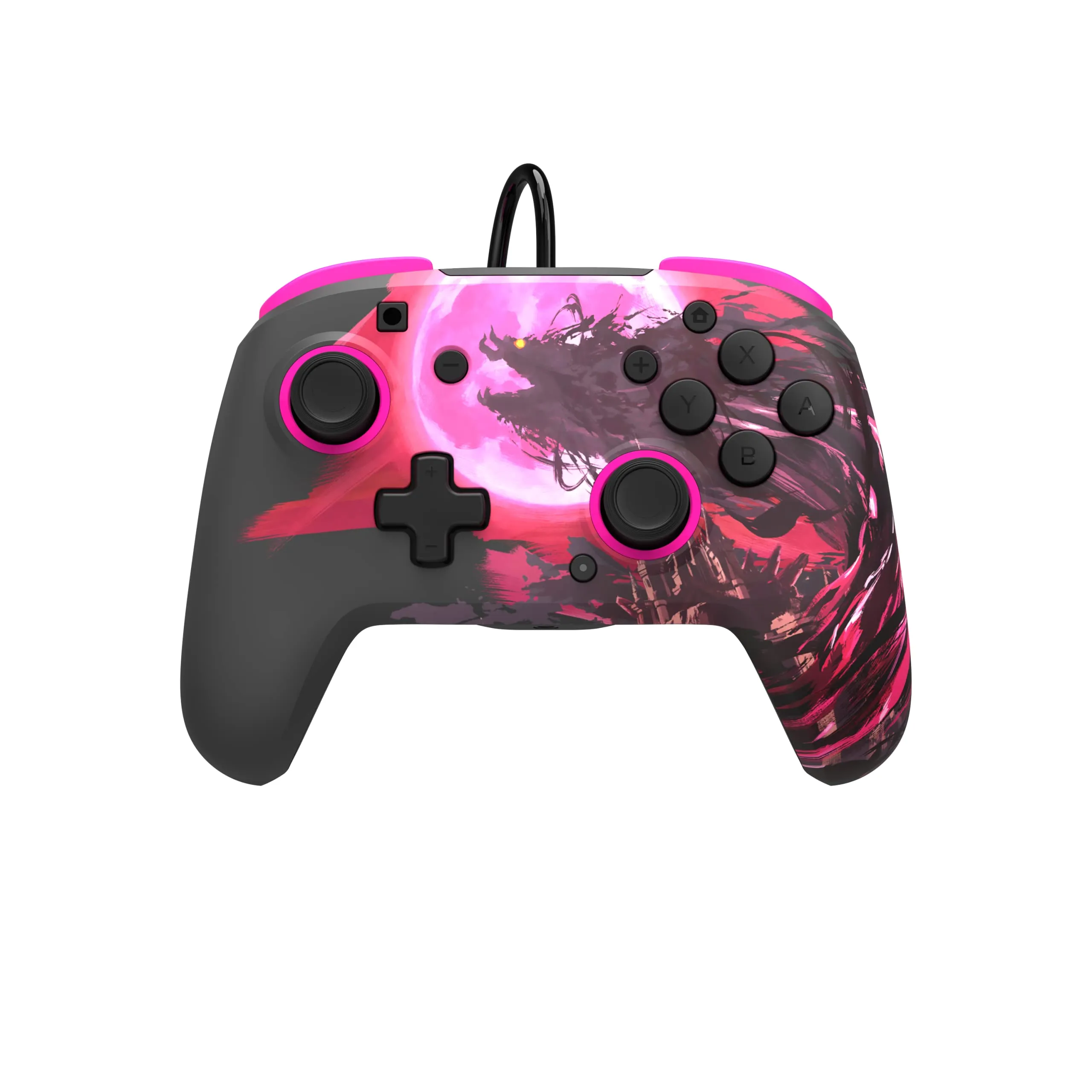 PDP Nintendo Switch Controller with 3.5mm Audio Jack - Compatible with Nintendo Switch/Lite/OLED - REMATCH by PDP - Calamity Ganon - immagine 12