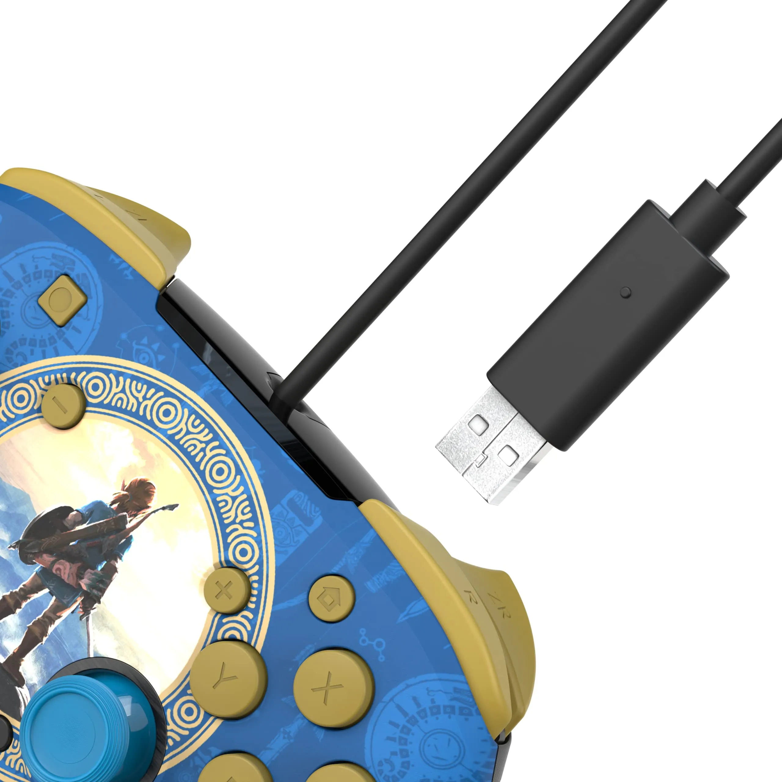 PDP Rematch Controllore cablato Hyrule Blu - immagine 7