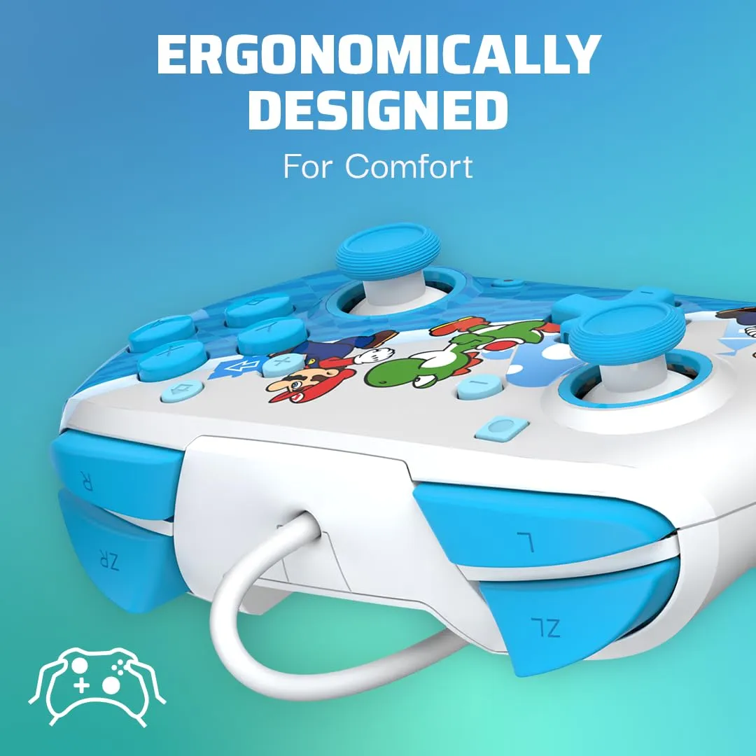 PDP Controller con cavo REMATCH Mario Escape Nintendo Switch - immagine 6
