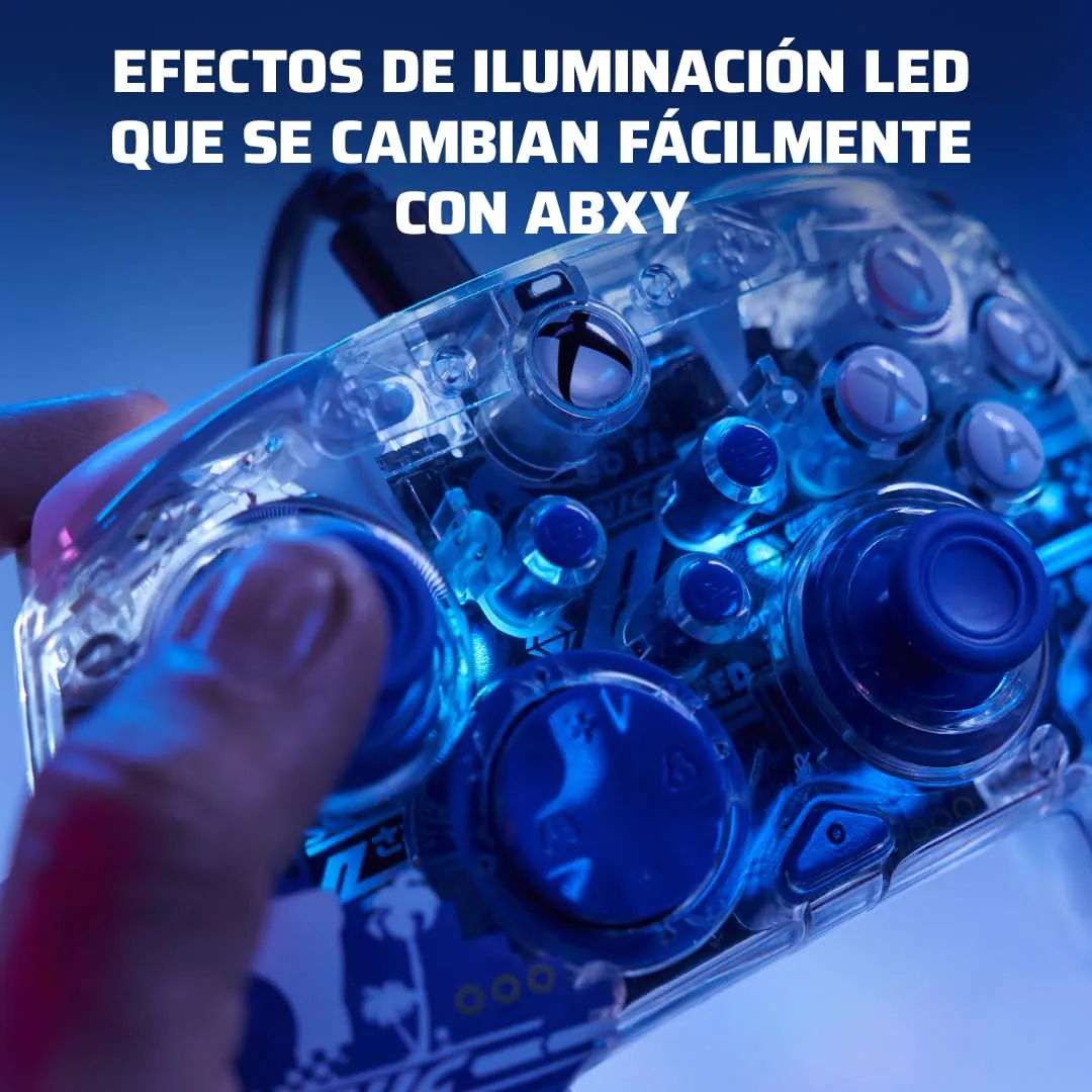 PDP REALMz Wired LED Light-up Pro Controller: Knuckles For Nintendo Switch & Nintendo Switch - OLED Model - immagine 4
