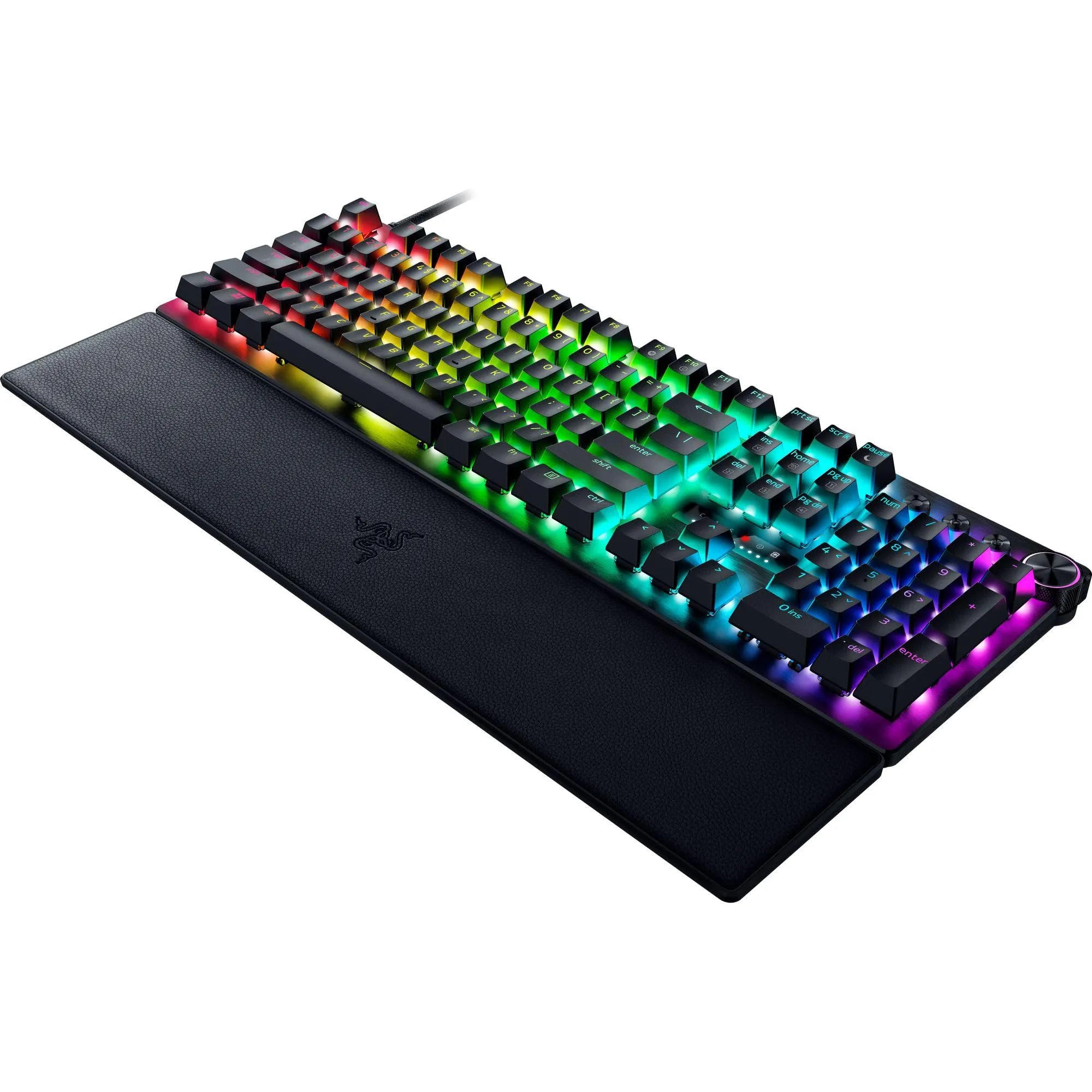 Razer Huntsman V3 Pro Mini - PC Tastiera ottica analogica 60% per esport (Modalità Attivazione Rapida, Metodo di pulsazione/Snap Tap, Regolazioni rapide integrate) US-Layout | Nero - immagine 11