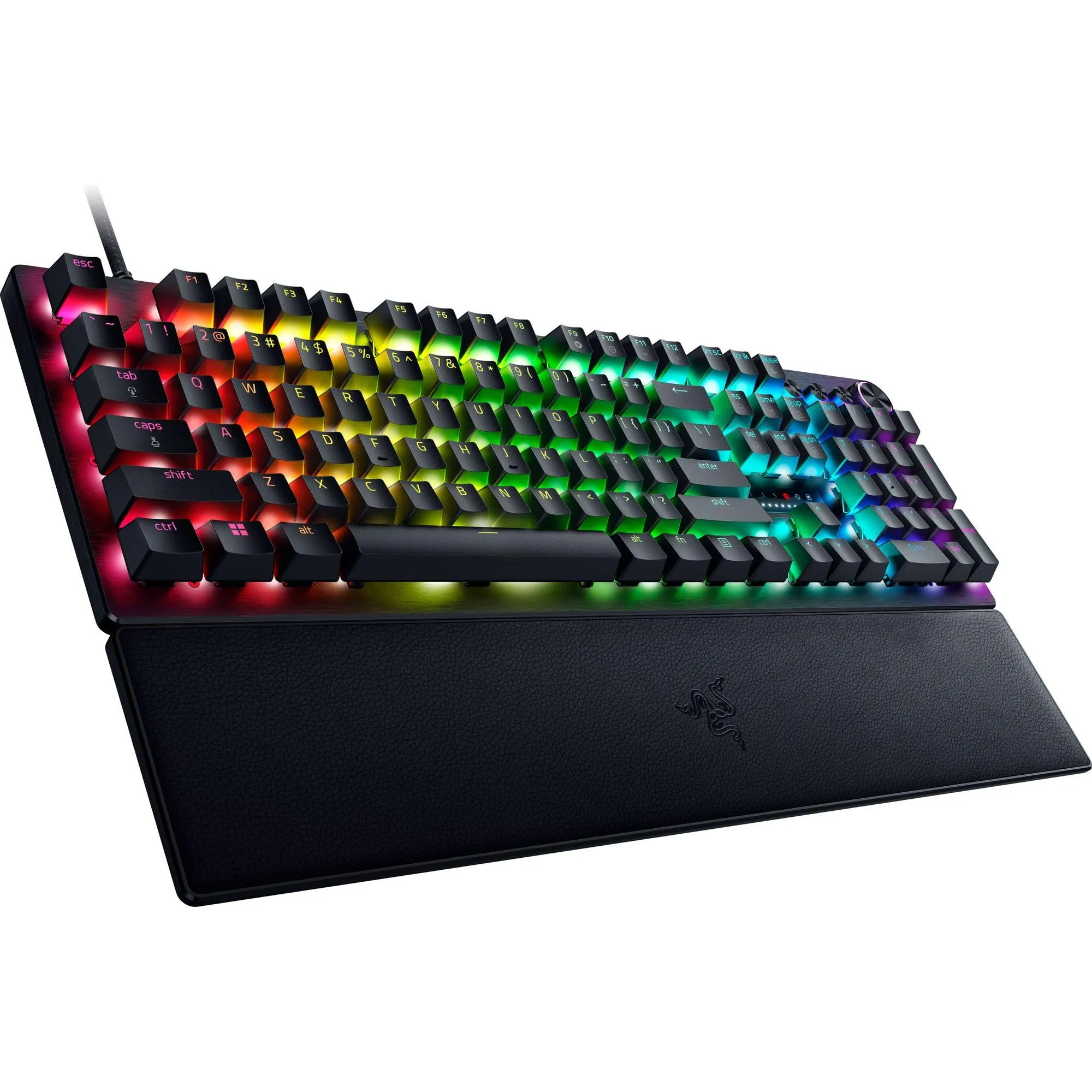 Razer Huntsman V3 Pro Mini - PC Tastiera ottica analogica 60% per esport (Modalità Attivazione Rapida, Metodo di pulsazione/Snap Tap, Regolazioni rapide integrate) US-Layout | Nero - immagine 12