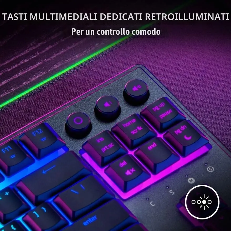 Razer Huntsman V3 Pro - Tastiera analogica ottica Esports con pulsante a pressione e scatto rapido (impostazioni rapide integrate, quadrante digitale multifunzione e pulsanti di controllo dedicati) - immagine 3