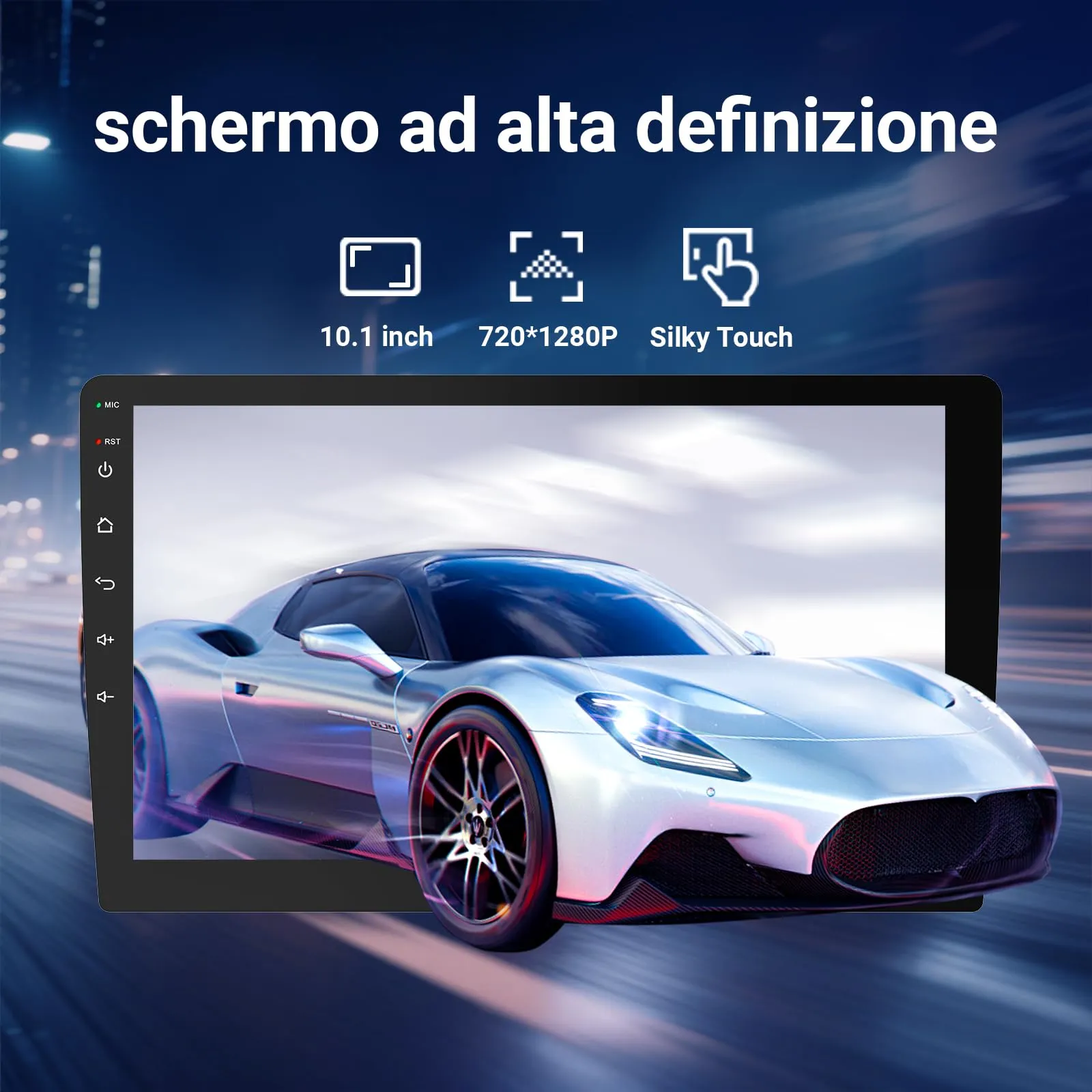 Haudio Autoradio da 9 Pollici, Autoradio 2 DIN con Apple Carplay Wireless & Android Auto, Telecamera Retromarcia HD, Navigazione GPS, Mirror Link, Radio SWC/AM/FM Adatta Maggior Delle Auto 2+64 GB - immagine 5
