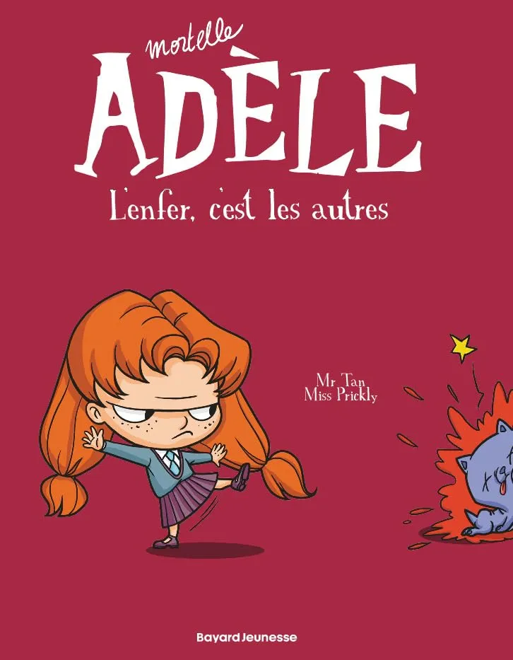 Ma bibliothèque Mortelle Adèle : Coffret des tomes 1 à 3: Petit, mais mortel ! - immagine 3