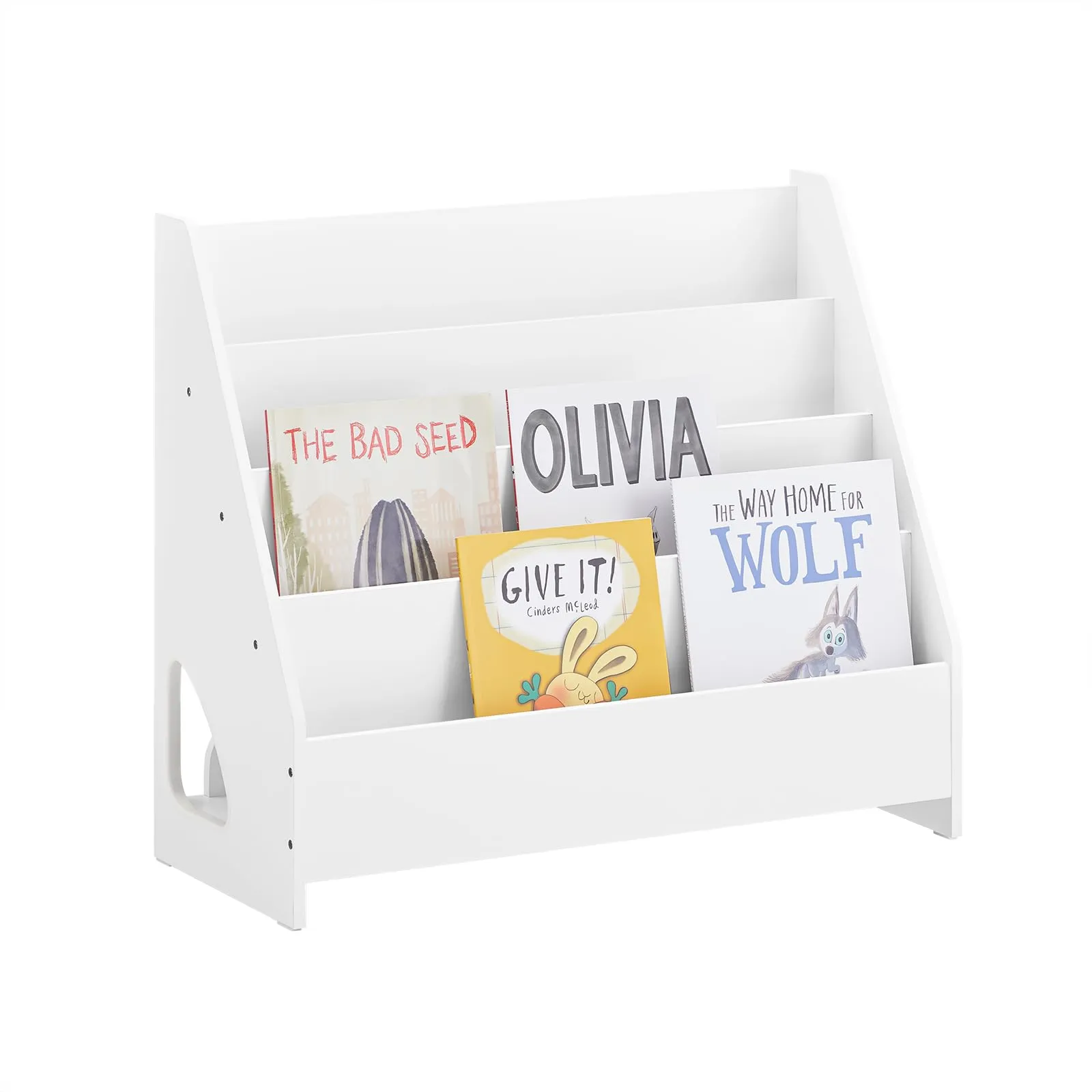 SoBuy Libreria Bambini Montessori con 4 Scomparti Aperti 70×30×60 cm - immagine 1