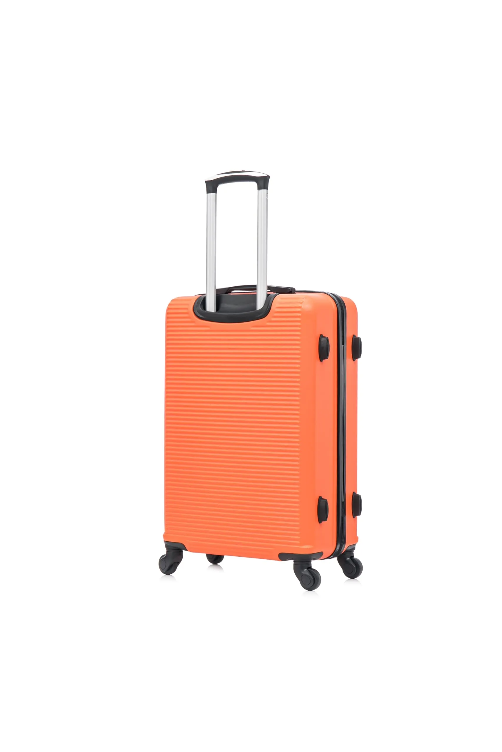CELIMS Set di valigie leggere, approvate da più di 100 compagnie aeree, per un viaggio in totale sicurezza, arancione, Set 4 pièces - immagine 2
