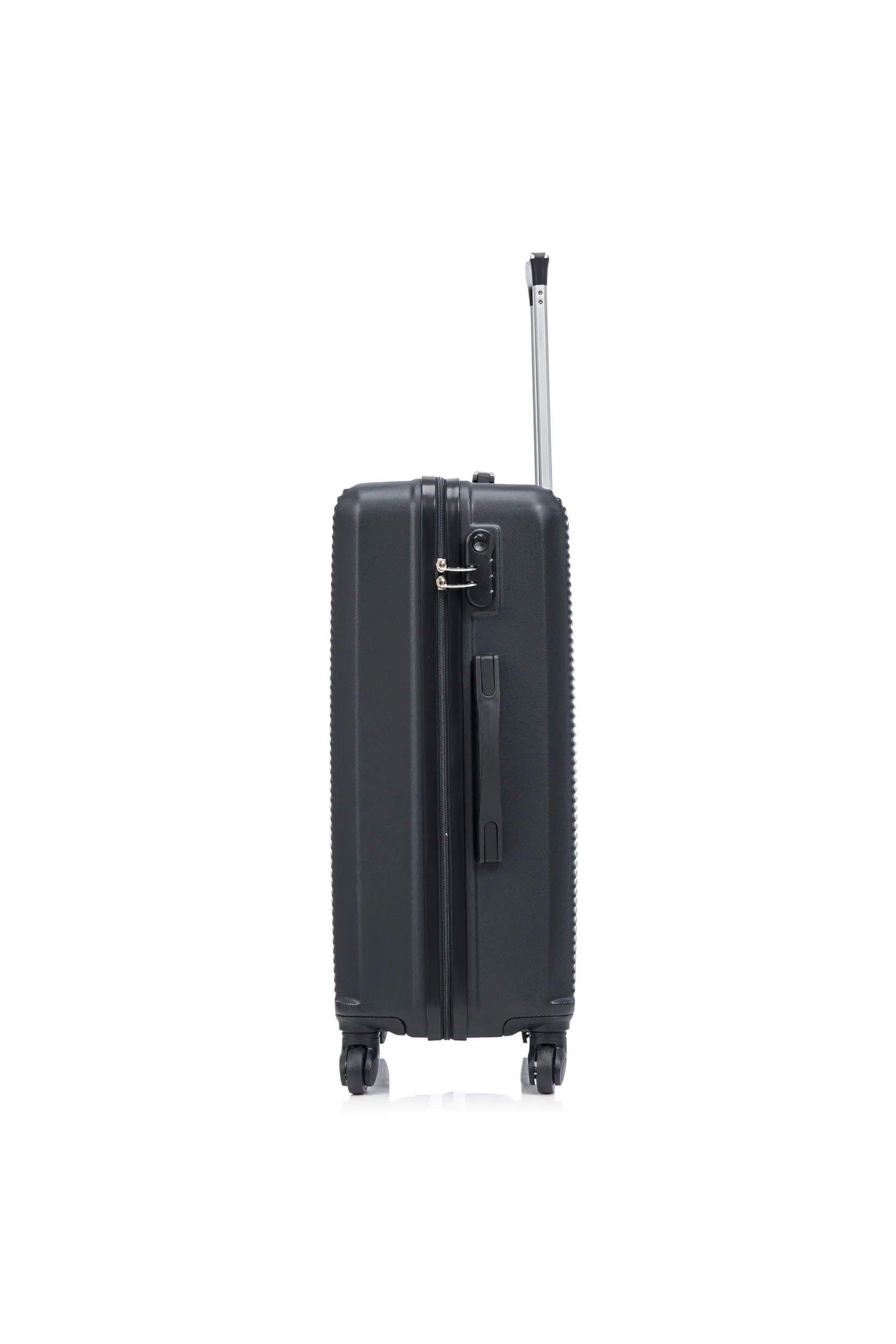 CELIMS Set di valigie leggere, approvate da più di 100 compagnie aeree, per un viaggio in totale sicurezza, Nero , Set 4 pièces - immagine 3