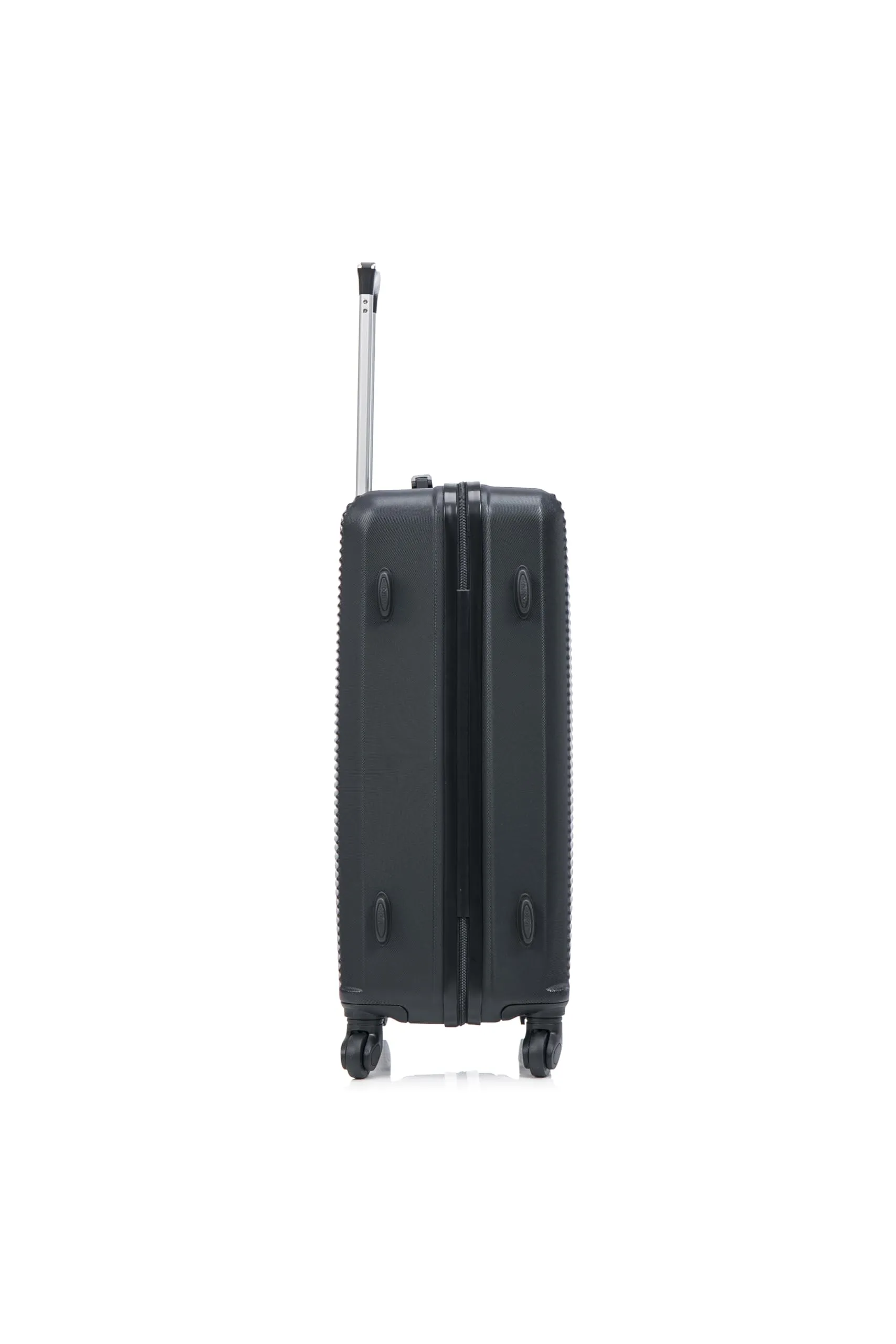 CELIMS Set di valigie leggere, approvate da più di 100 compagnie aeree, per un viaggio in totale sicurezza, Nero , Set 4 pièces - immagine 4