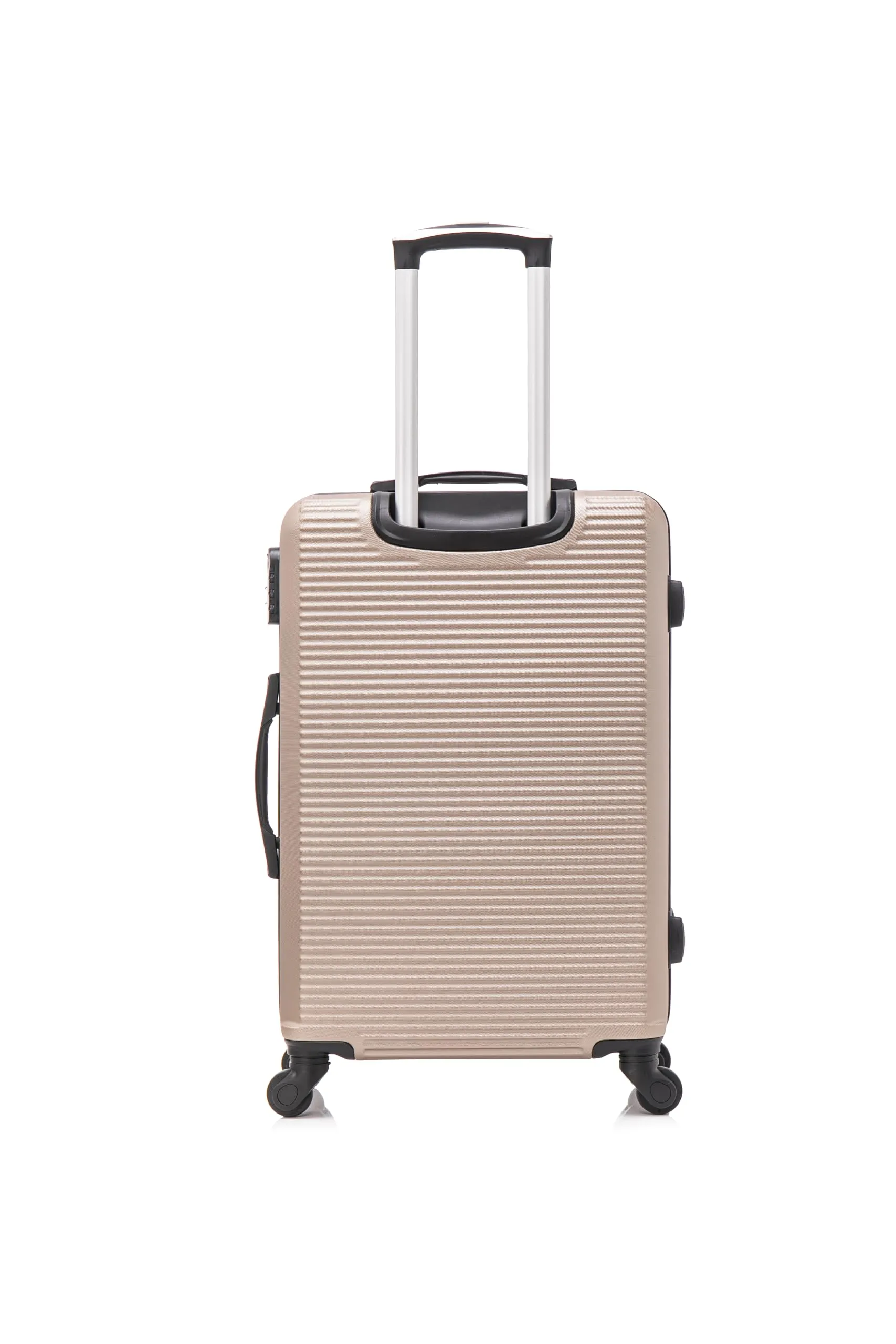 Celims Valigie leggere, approvate da più di 100 compagnie aeree, per un viaggio in tutta sicurezza, champagne, Set 4 pièces - immagine 4