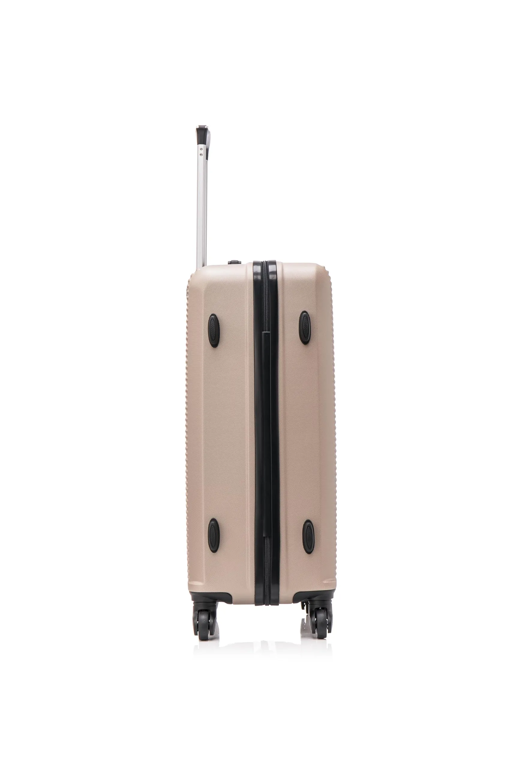 Celims Valigie leggere, approvate da più di 100 compagnie aeree, per un viaggio in tutta sicurezza, champagne, Set 4 pièces - immagine 6