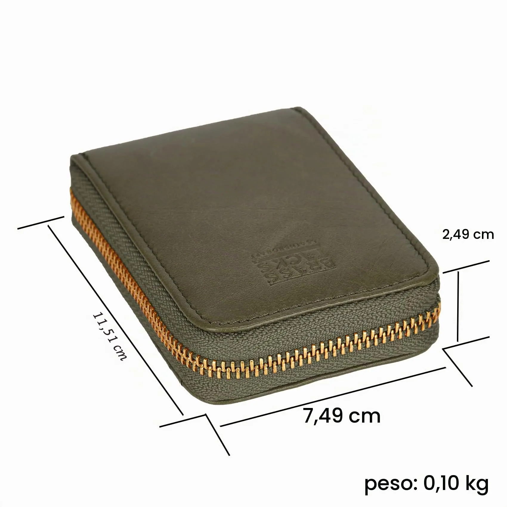 Porta Carte Credito Portatessere Portafoglio Piccolo Compatto Mini Slim da Donna Uomo in Vera Pelle con Tasca Posteriore con Protezione Rfid 13 Scomparti per Carte con Cerniera(Arancione) - immagine 4