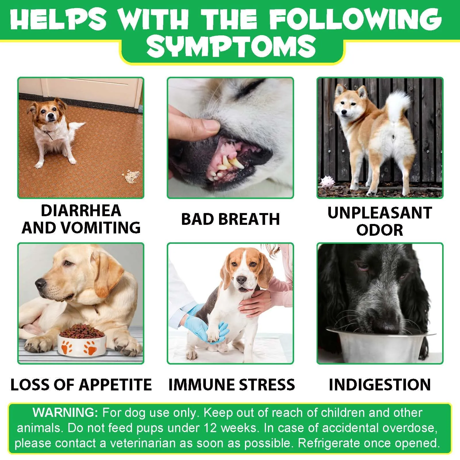 Probiotici Per Cani, Probiotico Digestivo per Cani Enzimi Digestivi, Sistema Immunitario e Supporti per la Salute Generale, Flora Intestinale, Sollievo dal Prurito Allergico - immagine 6