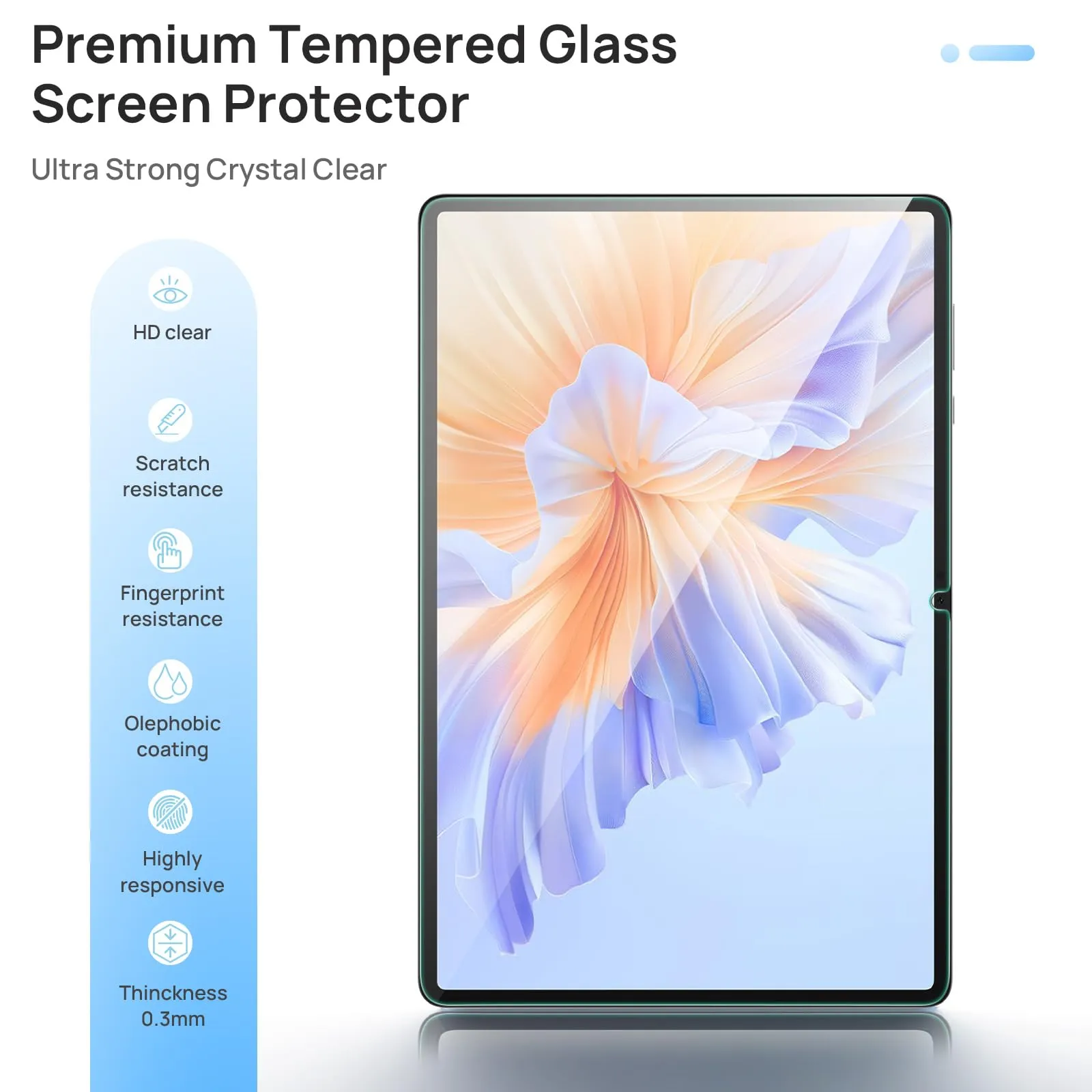 Gerutek Pellicola Protettiva per Honor Pad V9 11.5 Pollici 2025 - immagine 3