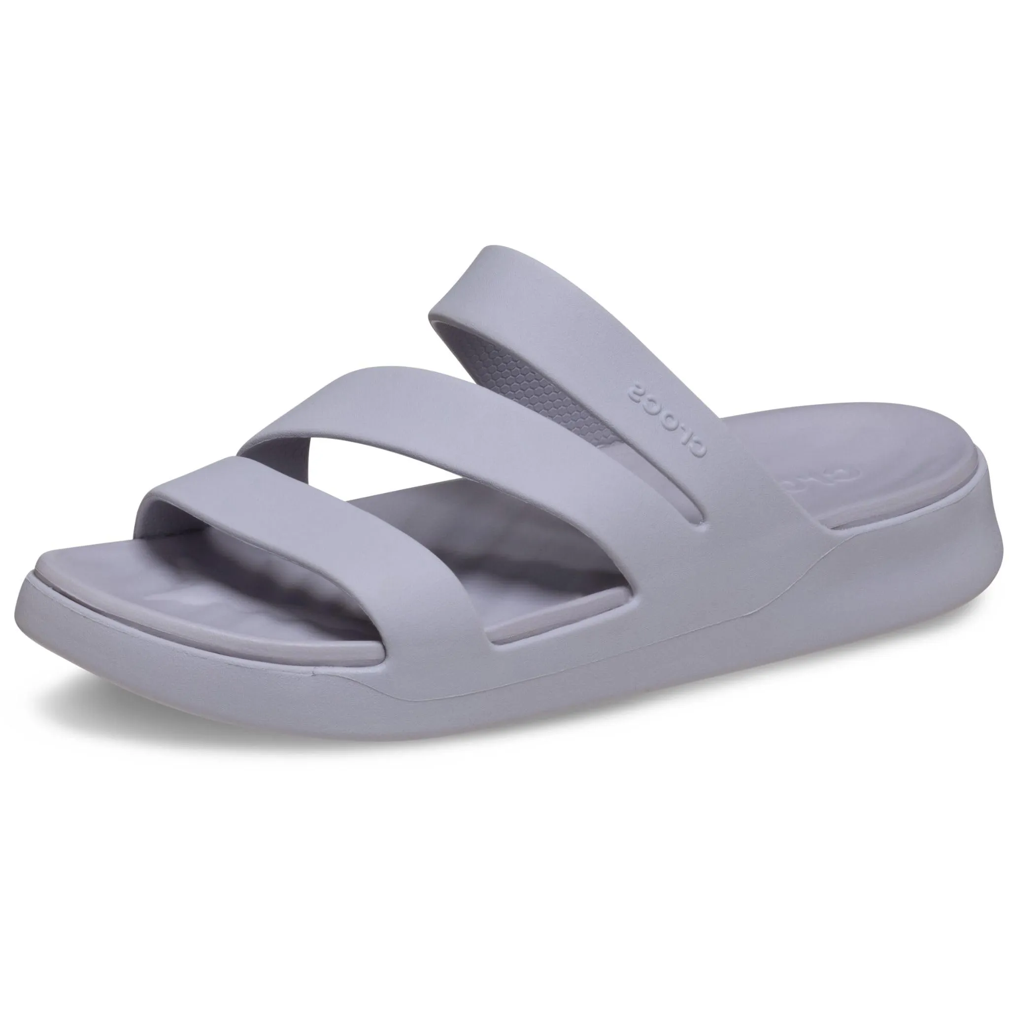 Crocs Getaway Strappy Sandalo, Nebbia Malva, Donna, EU 42-43 - immagine 1