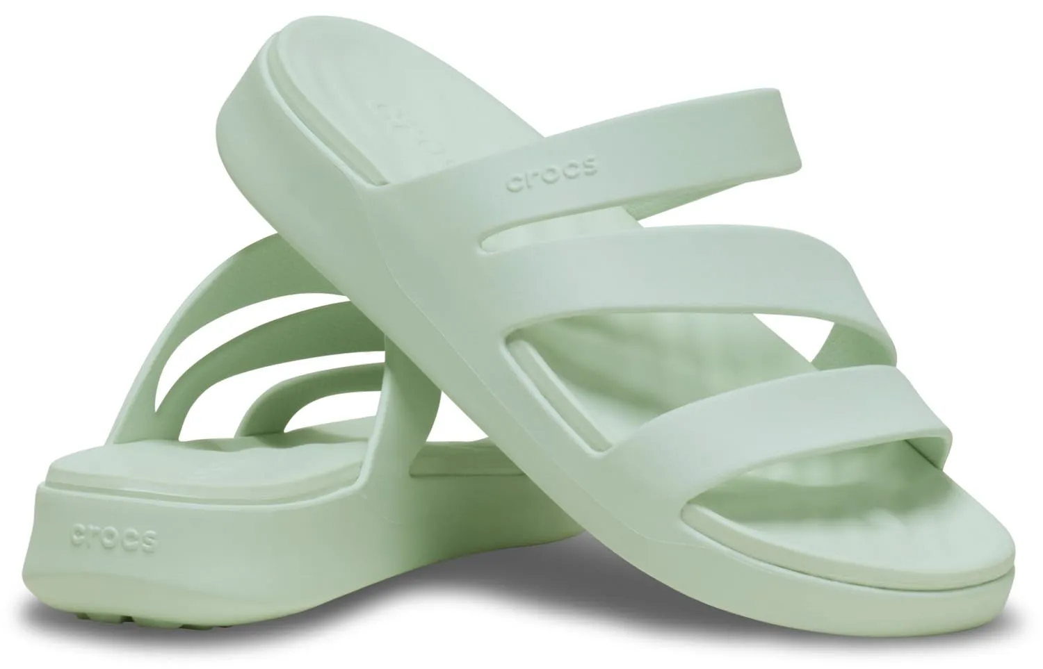 Crocs Getaway Strappy Sandalo, Tonalità Menta, Donna, EU 34-35 - immagine 4