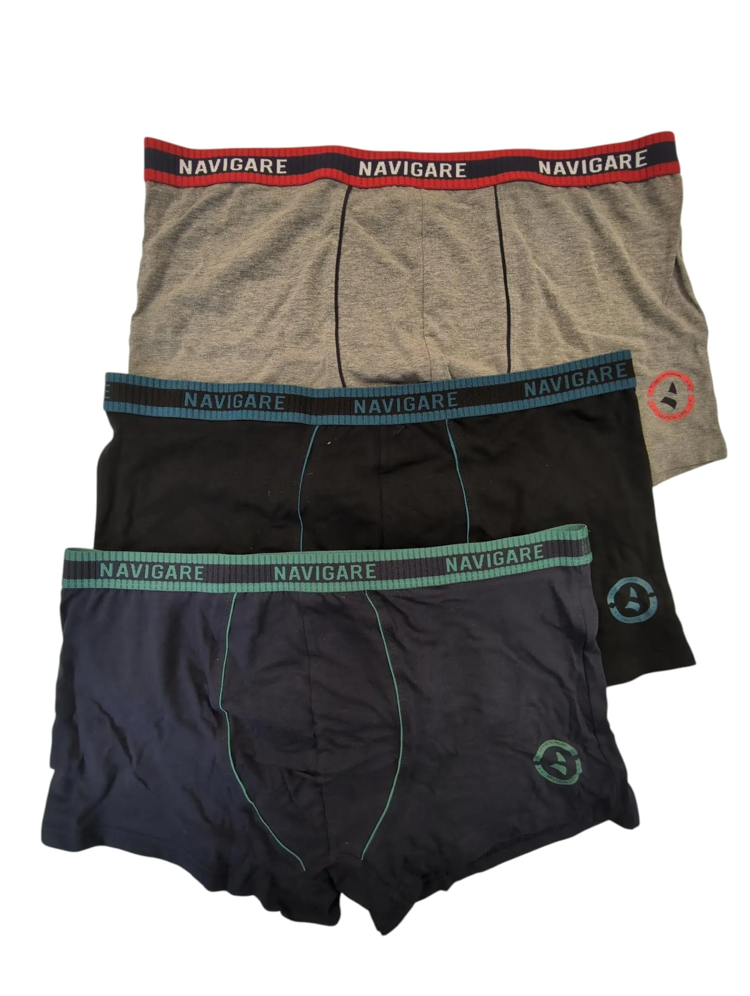 Navigare Boxer (Pacco da 6) Uomo (IT, Testo, XL, Regular, Regular, Variante 2) - immagine 1