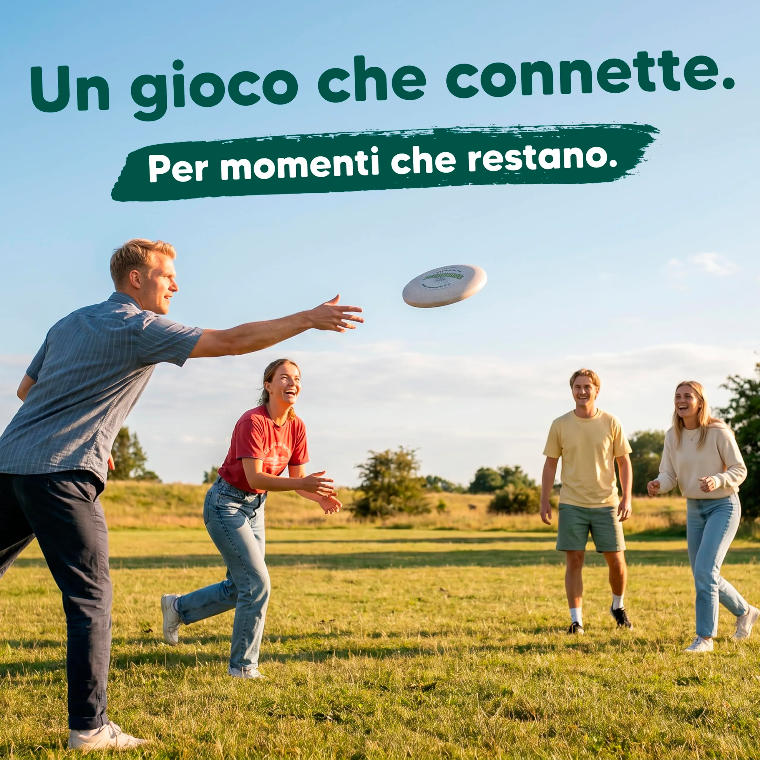 Kindskopf Frisbee 175g – Disco Volante Ultimate sostenibile in plastica Riciclata – Frisbee Professionale per Spiaggia e Parco – Gioco all'aperto Antiscivolo - immagine 6