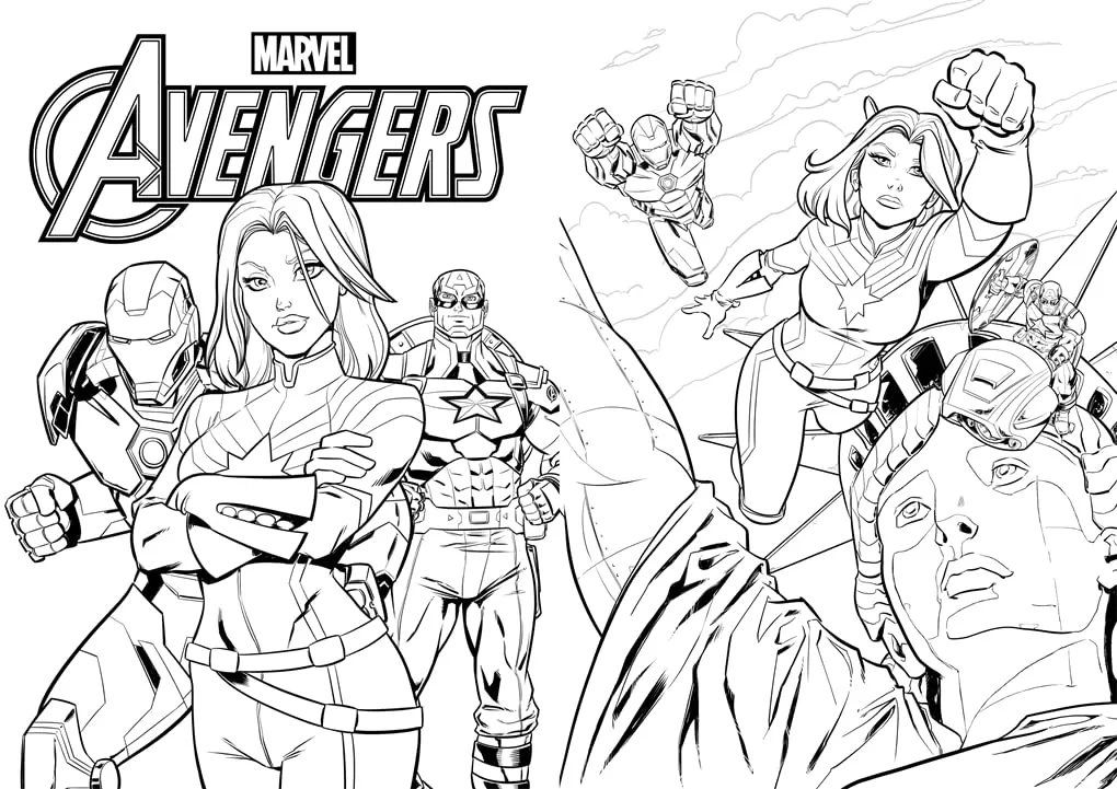 Marvel Legends Colouring - immagine 2