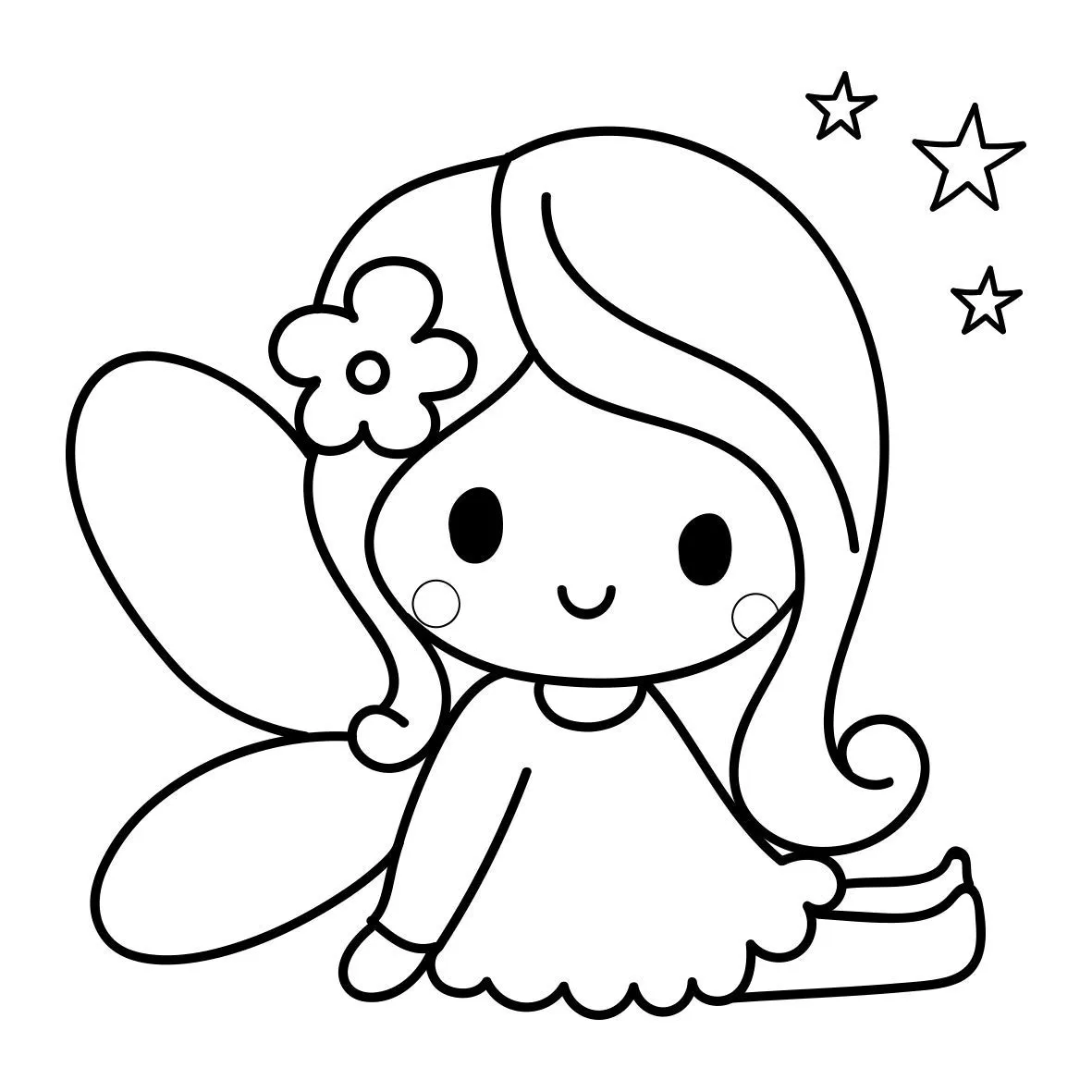 Libro da colorare 1 anno BAMBINA: Album da colorare per bambini con unicorno, sirena, principessa, bambola, animali e molti altri - immagine 6