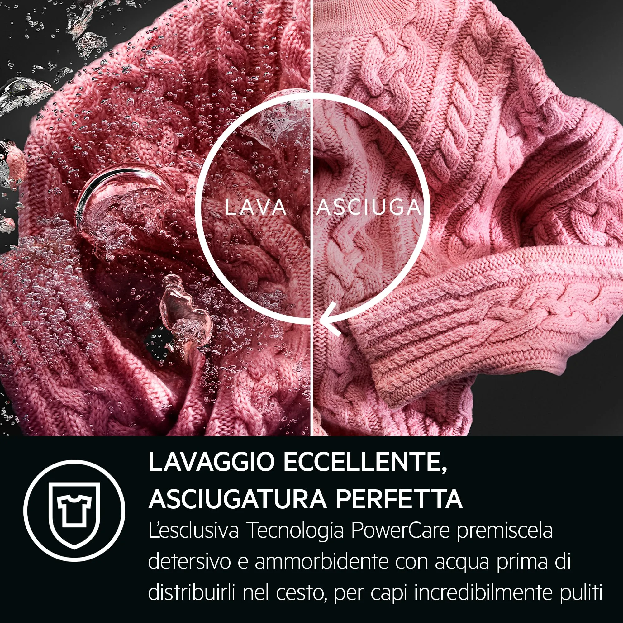 AEG LWR7D966OB Lavasciuga Carica Frontale 9/6 kg ProSteam Serie 7000 - immagine 3
