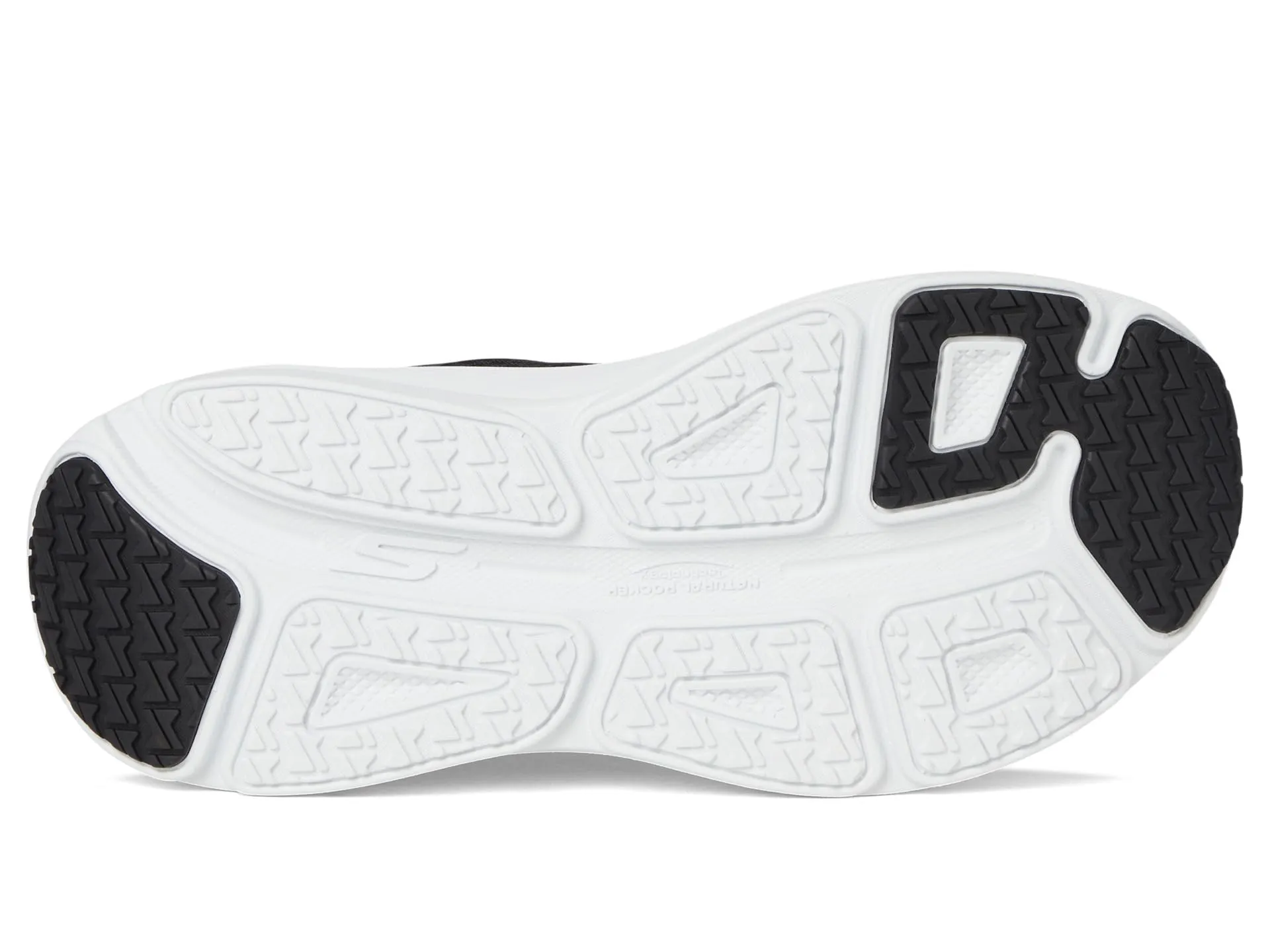 Skechers Donna Max Cushioning Endeavour Canova Trainers, Black Synthetic/White Trim, 40 EU - immagine 4