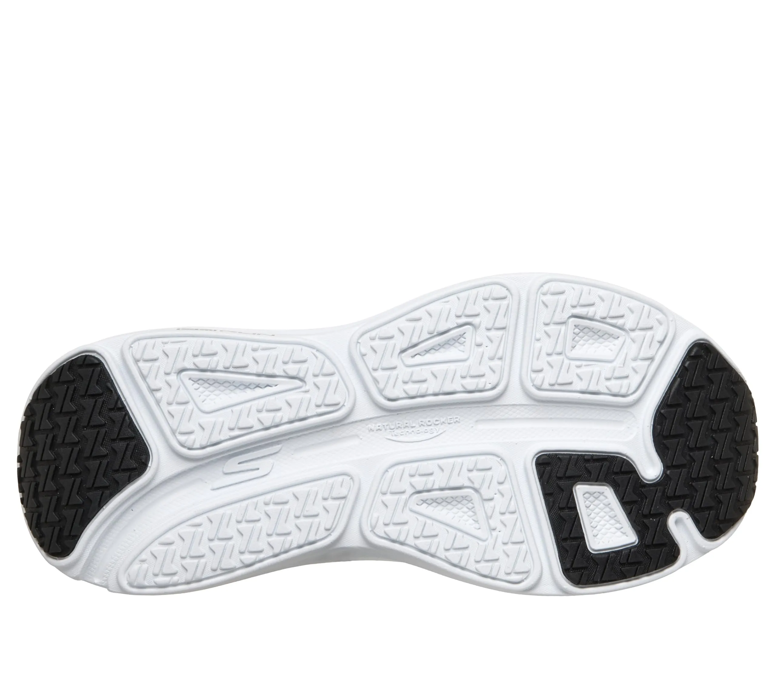 Skechers Donna Max Cushioning Endeavour Canova Trainers, White Black, 36 EU Larga - immagine 2