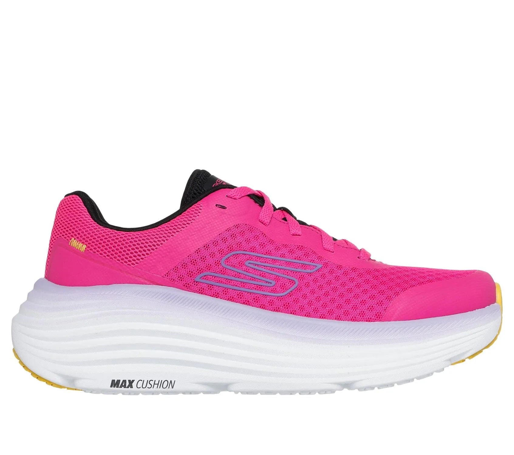 Skechers Donna Max Cushioning Endeavour Canova Trainers, Raspberry Synthetic/Trim, 40 EU - immagine 3