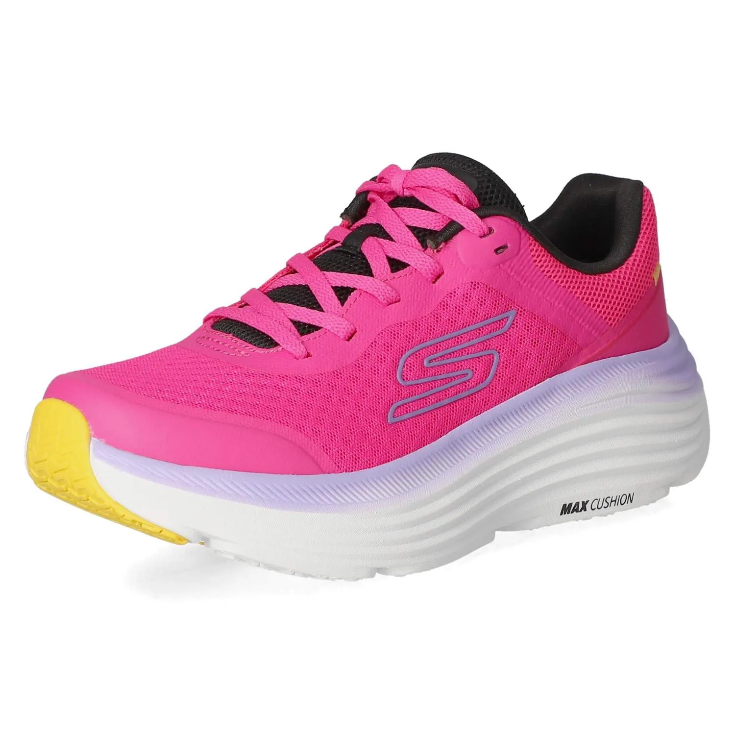 Skechers Donna Max Cushioning Endeavour Canova Trainers, Raspberry Synthetic/Trim, 40 EU - immagine 4