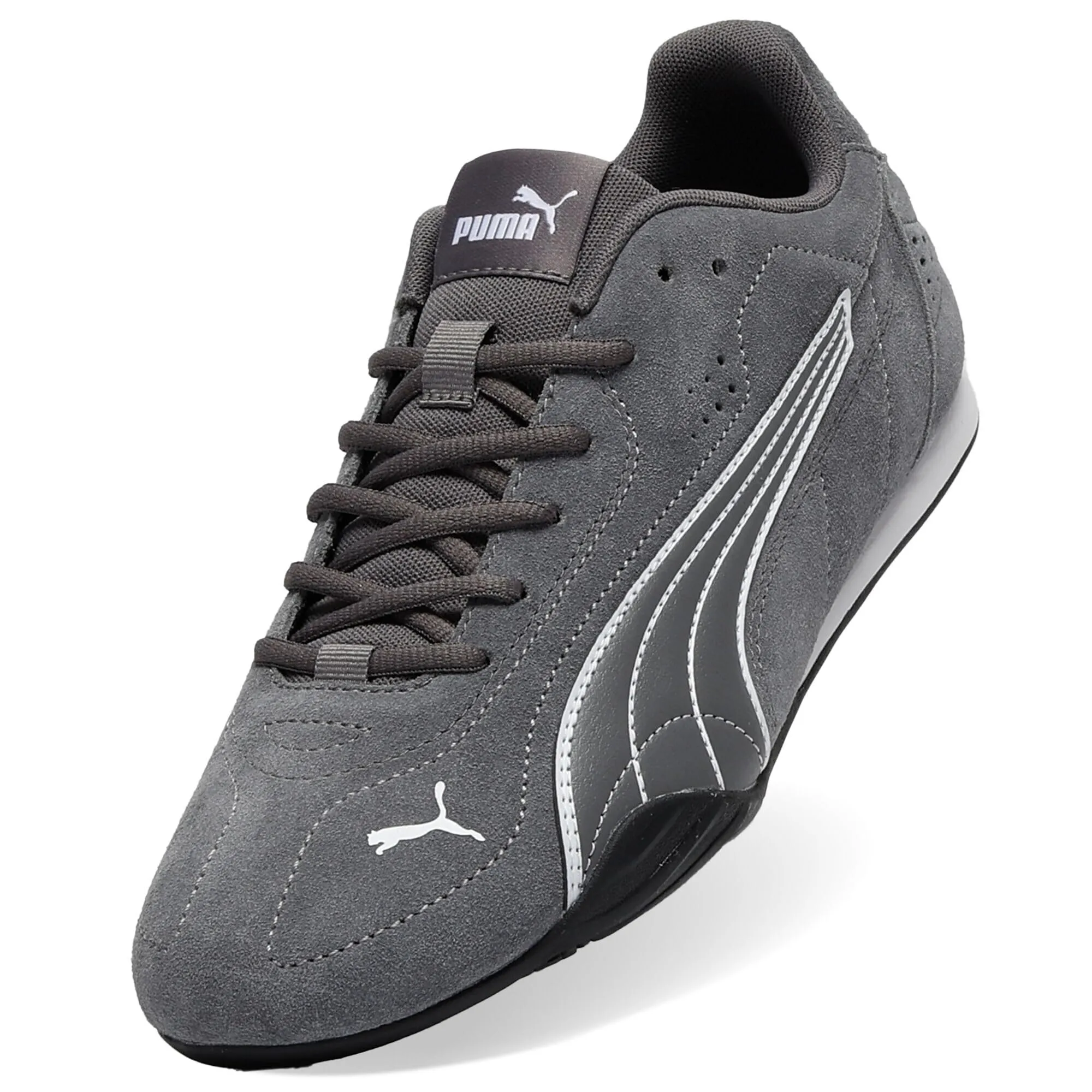 PUMA Catch SD, Scarpe da Ginnastica Unisex - Adulto, Cool Dark Gray-Puma White, 38 EU - immagine 7