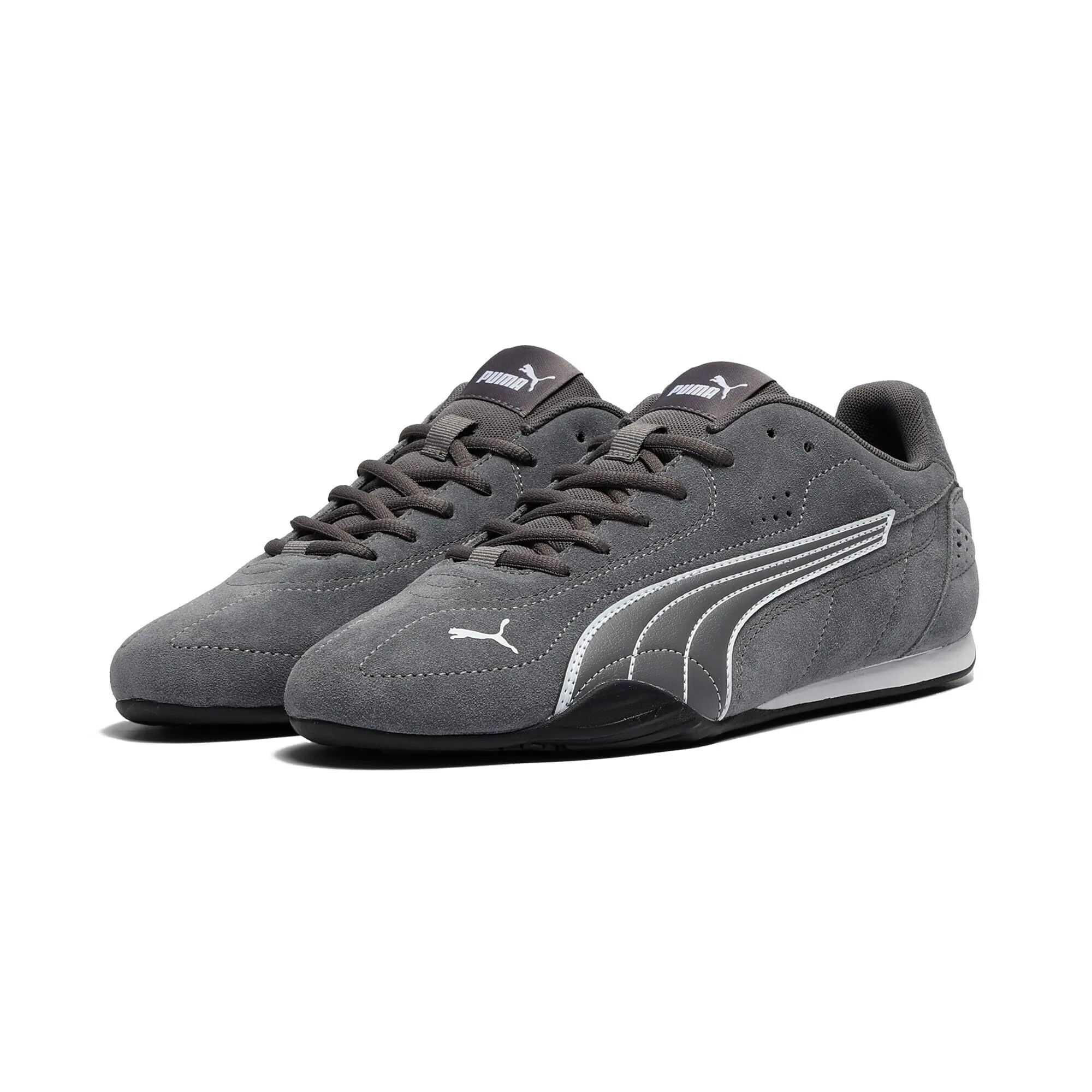 PUMA Catch SD, Scarpe da Ginnastica Unisex - Adulto, Cool Dark Gray-Puma White, 37.5 EU - immagine 2