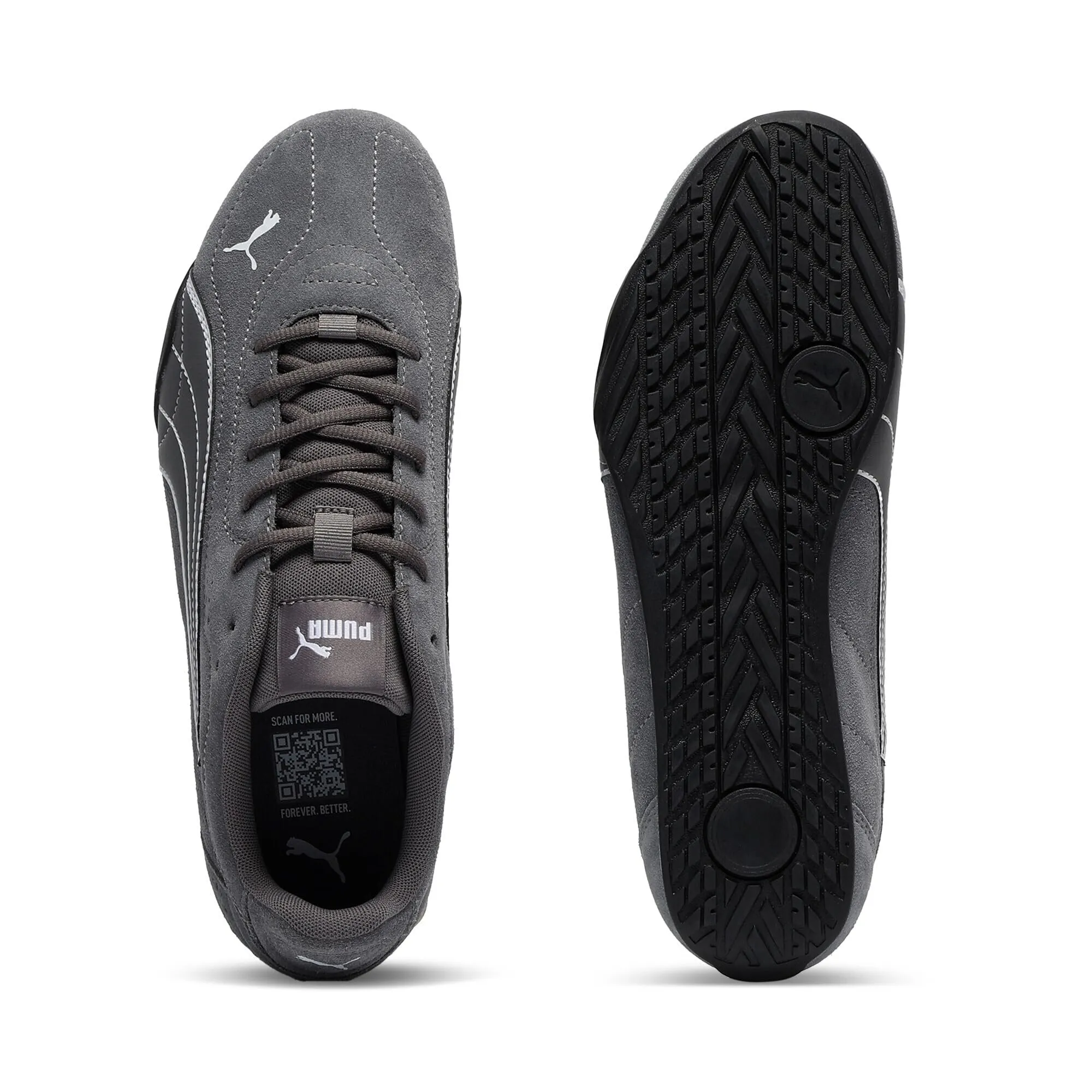 PUMA Catch SD, Scarpe da Ginnastica Unisex - Adulto, Cool Dark Gray-Puma White, 43 EU - immagine 5