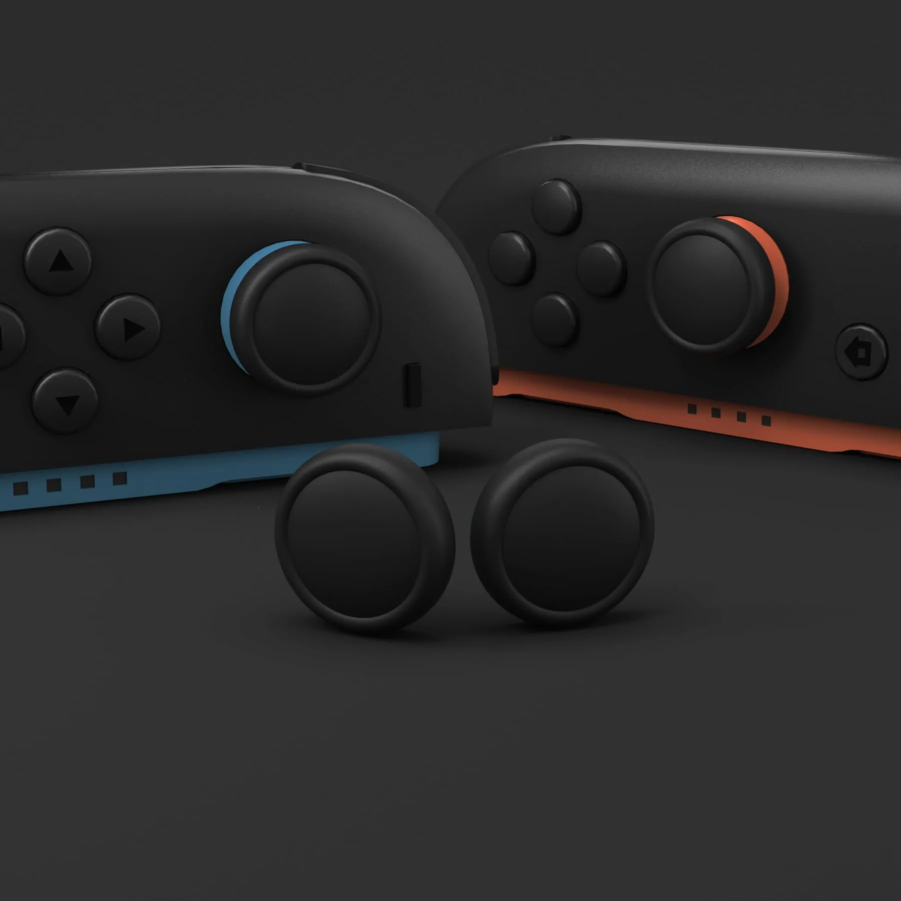 playvital Copri Levette Analogiche per Nintendo Switch 2, Nero - immagine 4