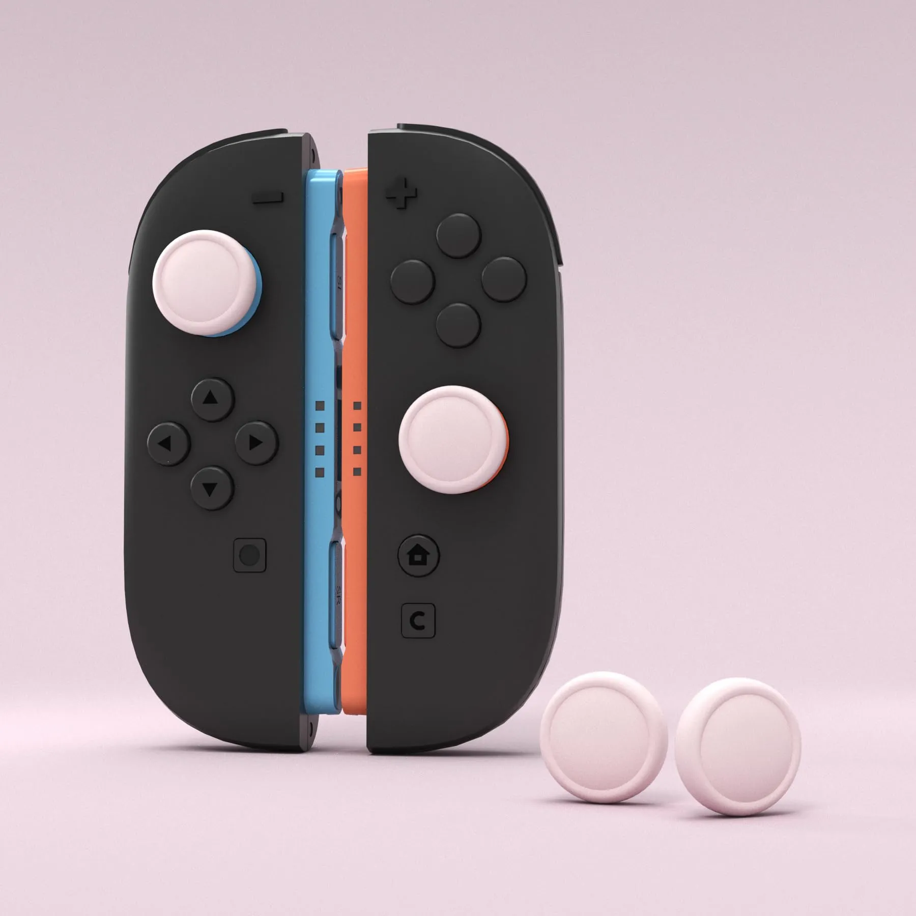 playvital Copri Levette Analogiche per Nintendo Switch 2, Rosa - immagine 2