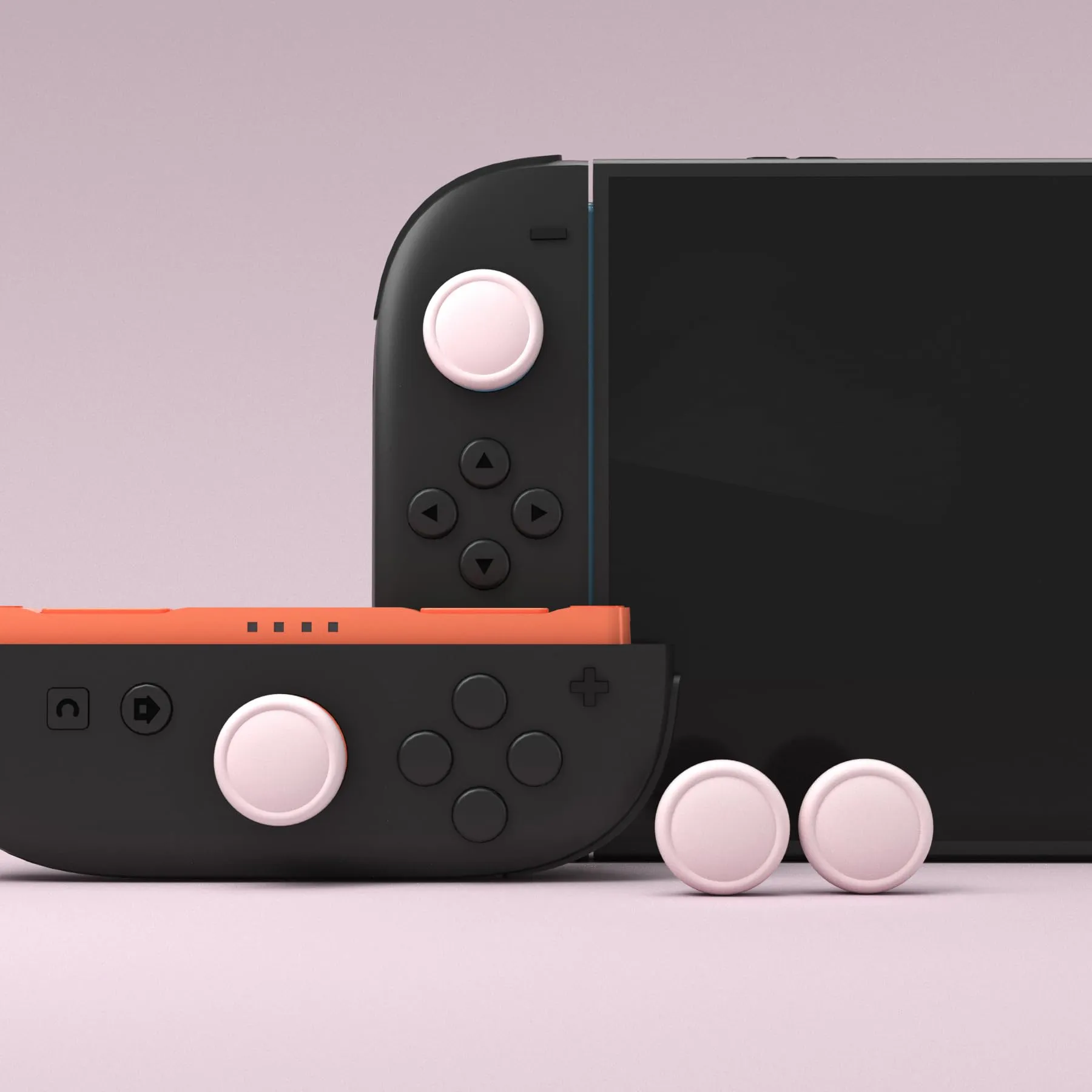 playvital Copri Levette Analogiche per Nintendo Switch 2, Rosa - immagine 3