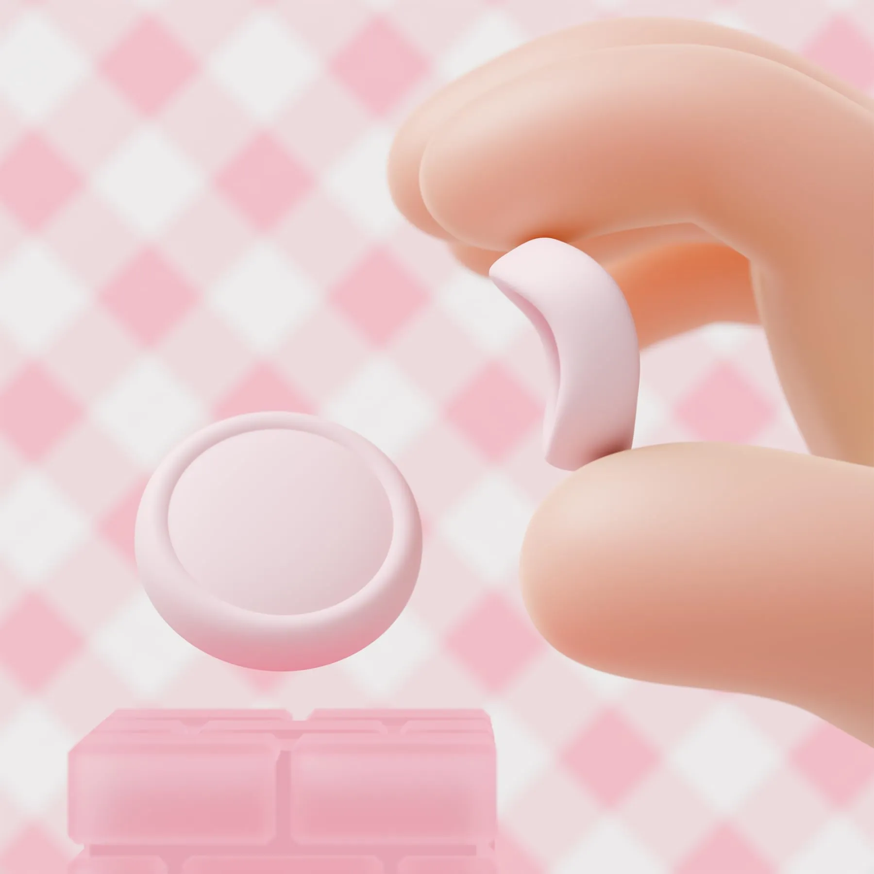 playvital Copri Levette Analogiche per Nintendo Switch 2, Rosa - immagine 6