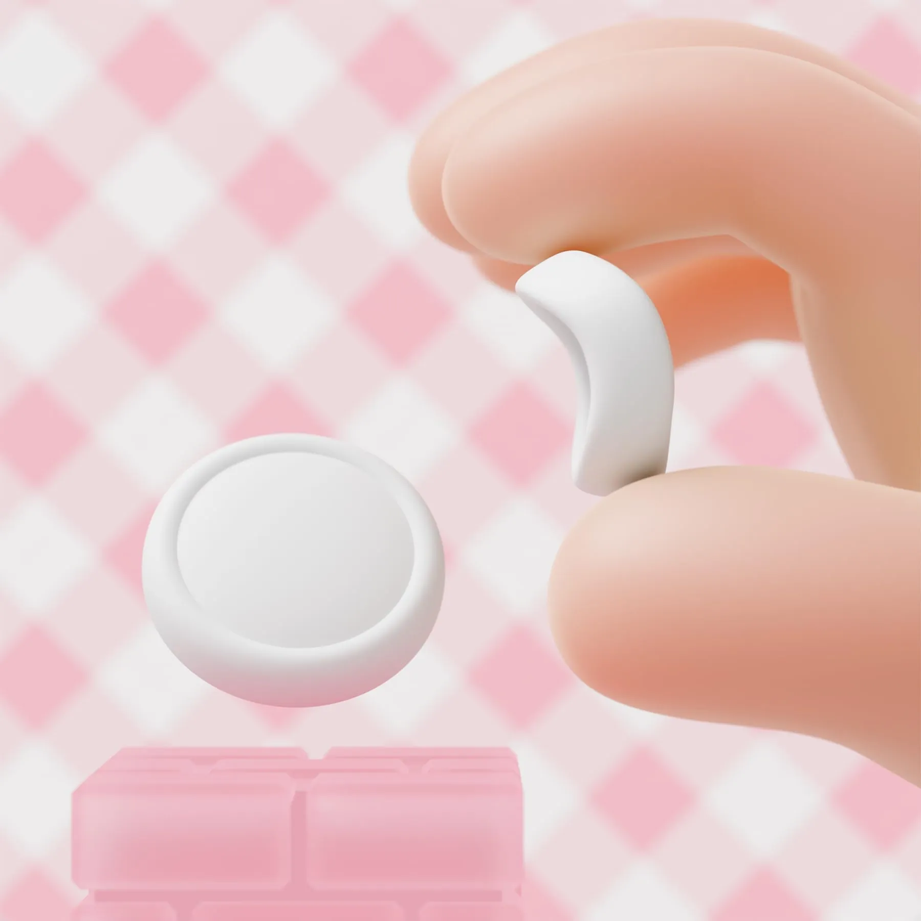 playvital Copri Levette Analogiche per Nintendo Switch 2, Bianco - immagine 6